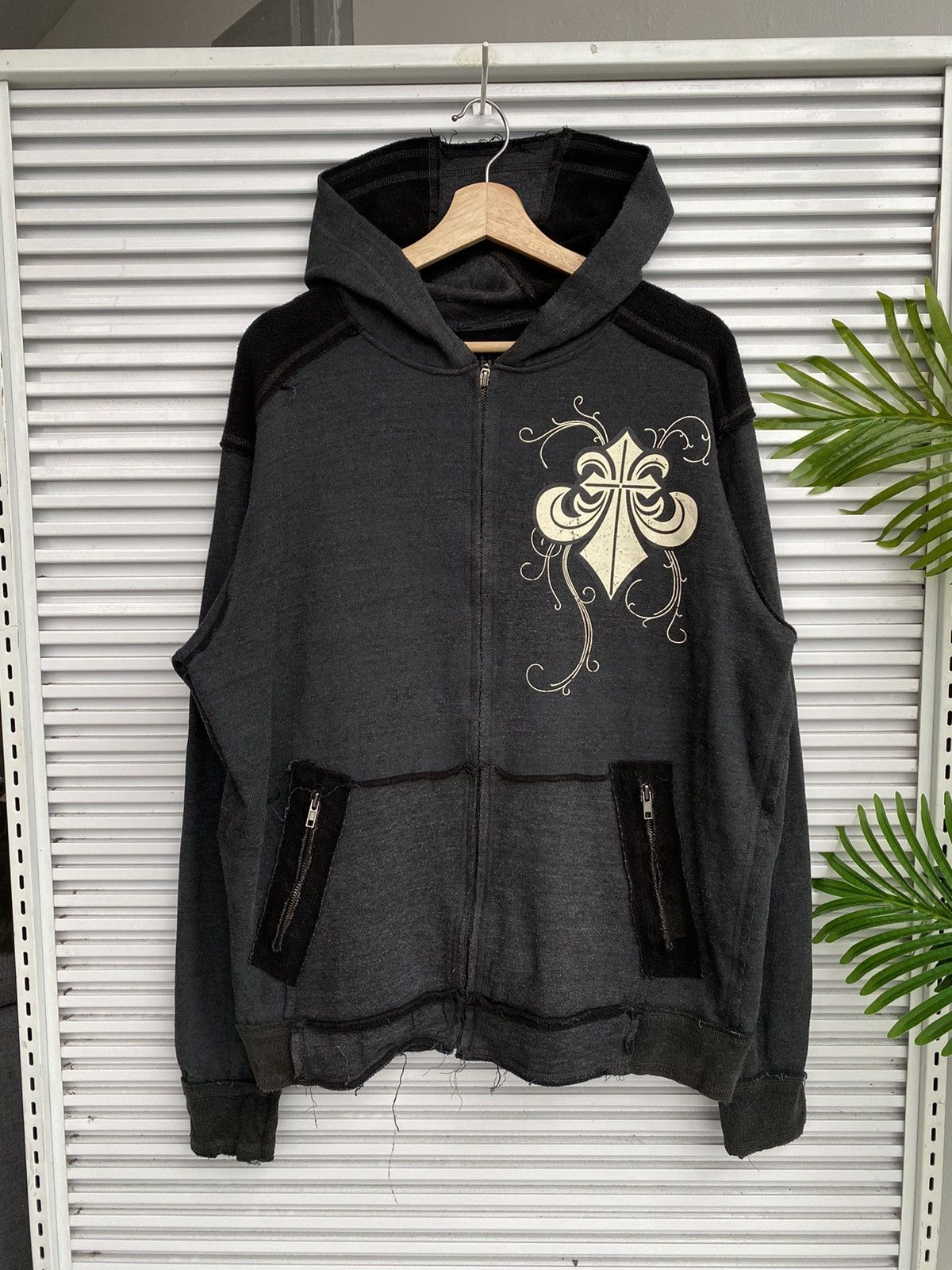 Affliction Vintage Affliction Life Skulls Hoodies / Goa itsixwasnine Size US L / EU 52-54 / 3 - 2 Thumbnail