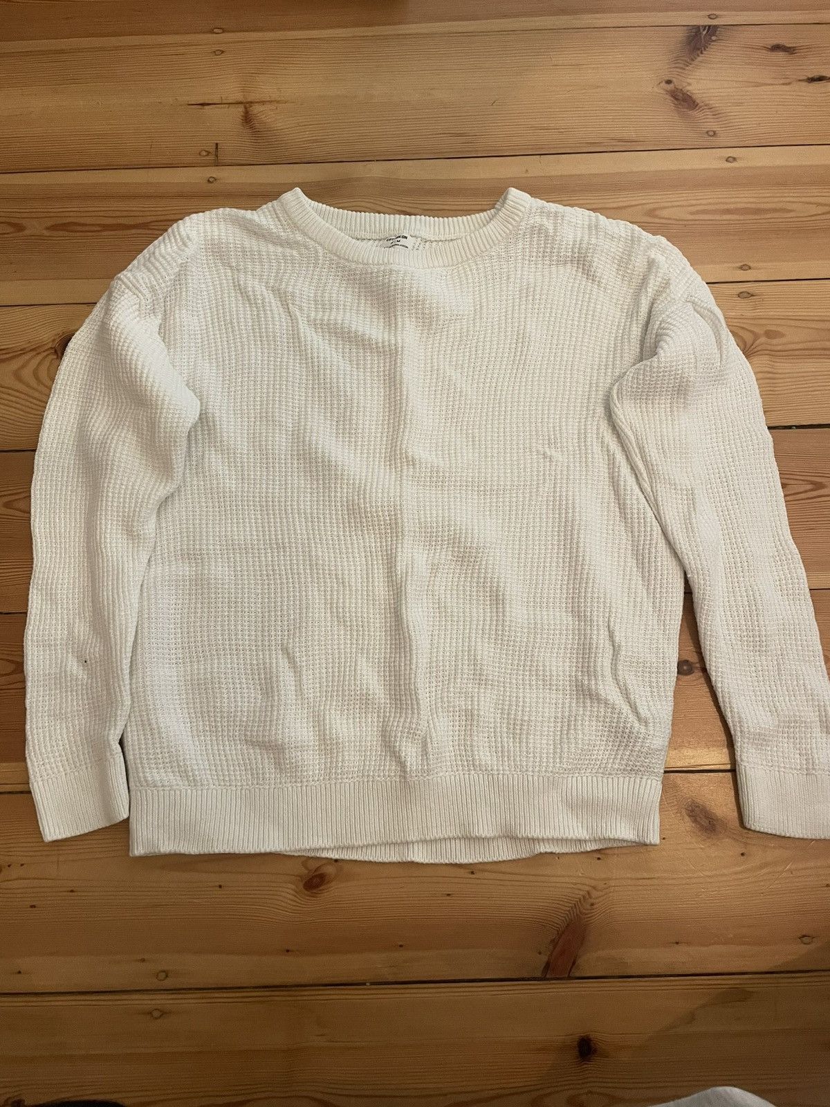 Cotton On White knit sweater Size M / US 6-8 / IT 42-44 - 1 Thumbnail