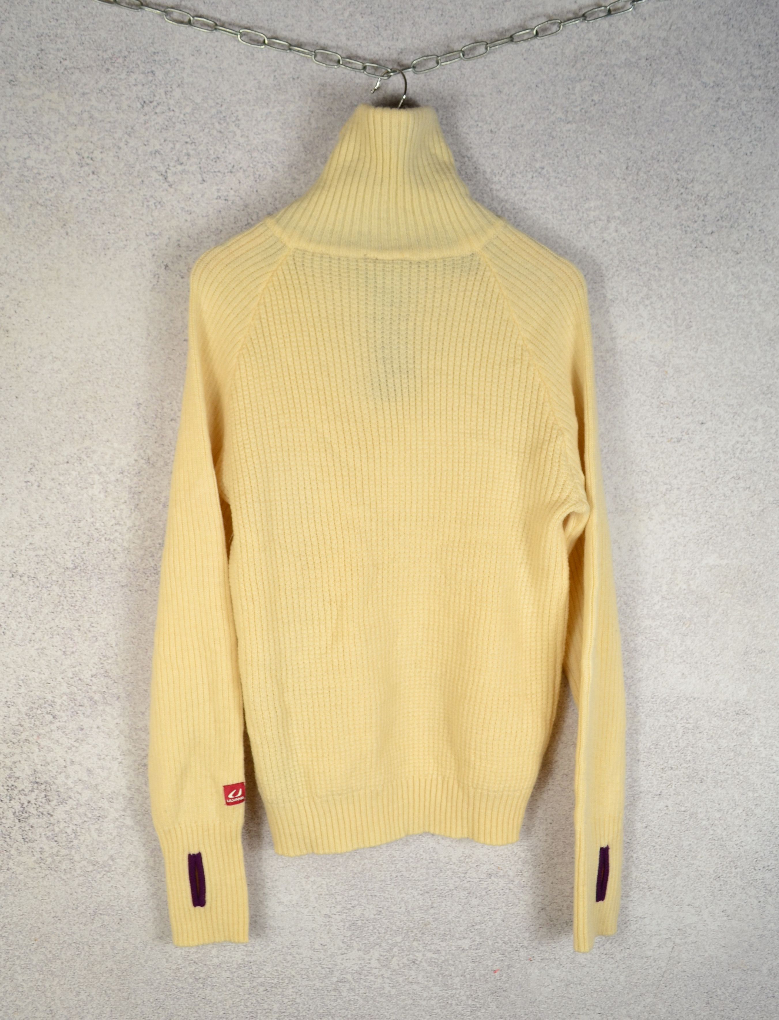 Ulvang Ulvang Heavy Knit Rav Half Zip Wool Sweater Norway Size US L / EU 52-54 / 3 - 8 Thumbnail