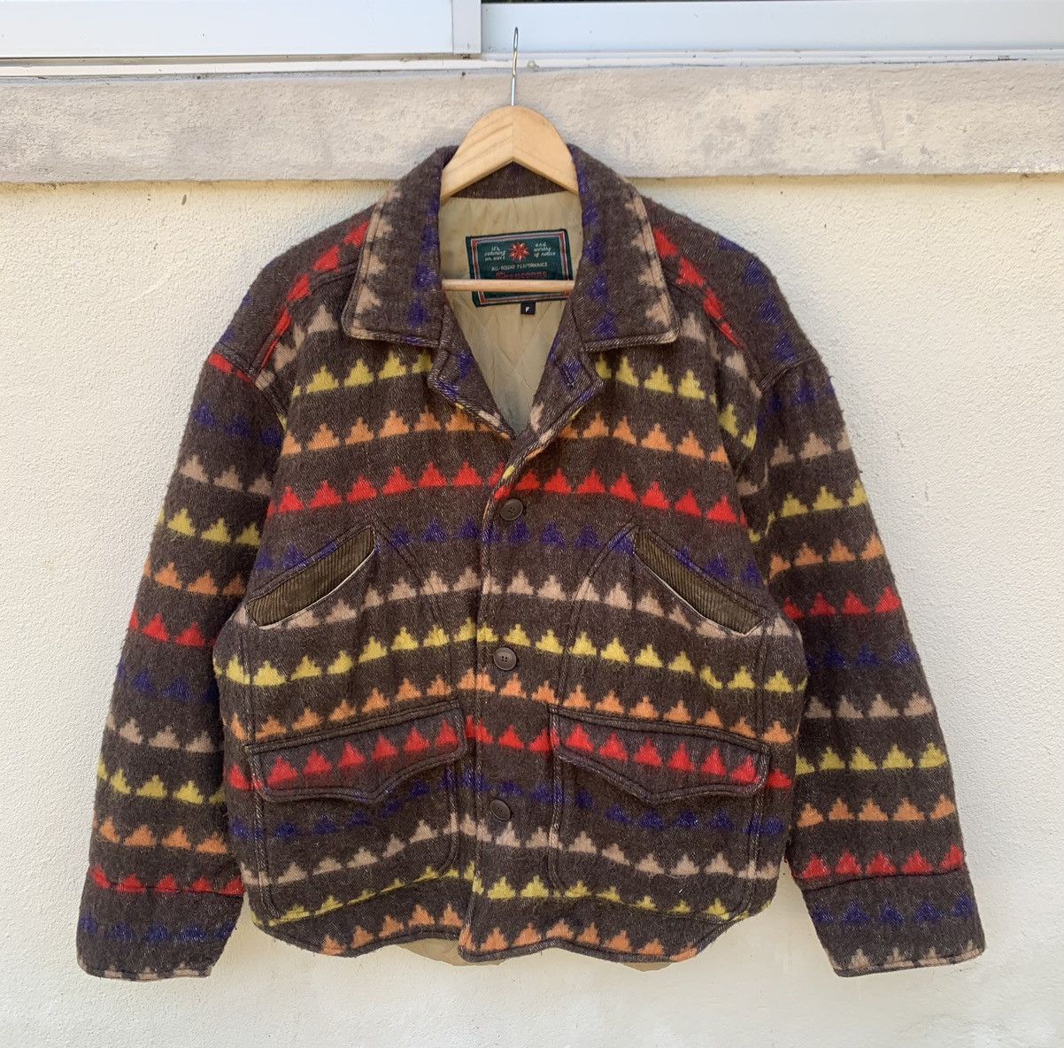 Japanese Brand Crazy Cozy Art Blanket Outdoor Jacket Size US L / EU 52-54 / 3 - 1 Thumbnail
