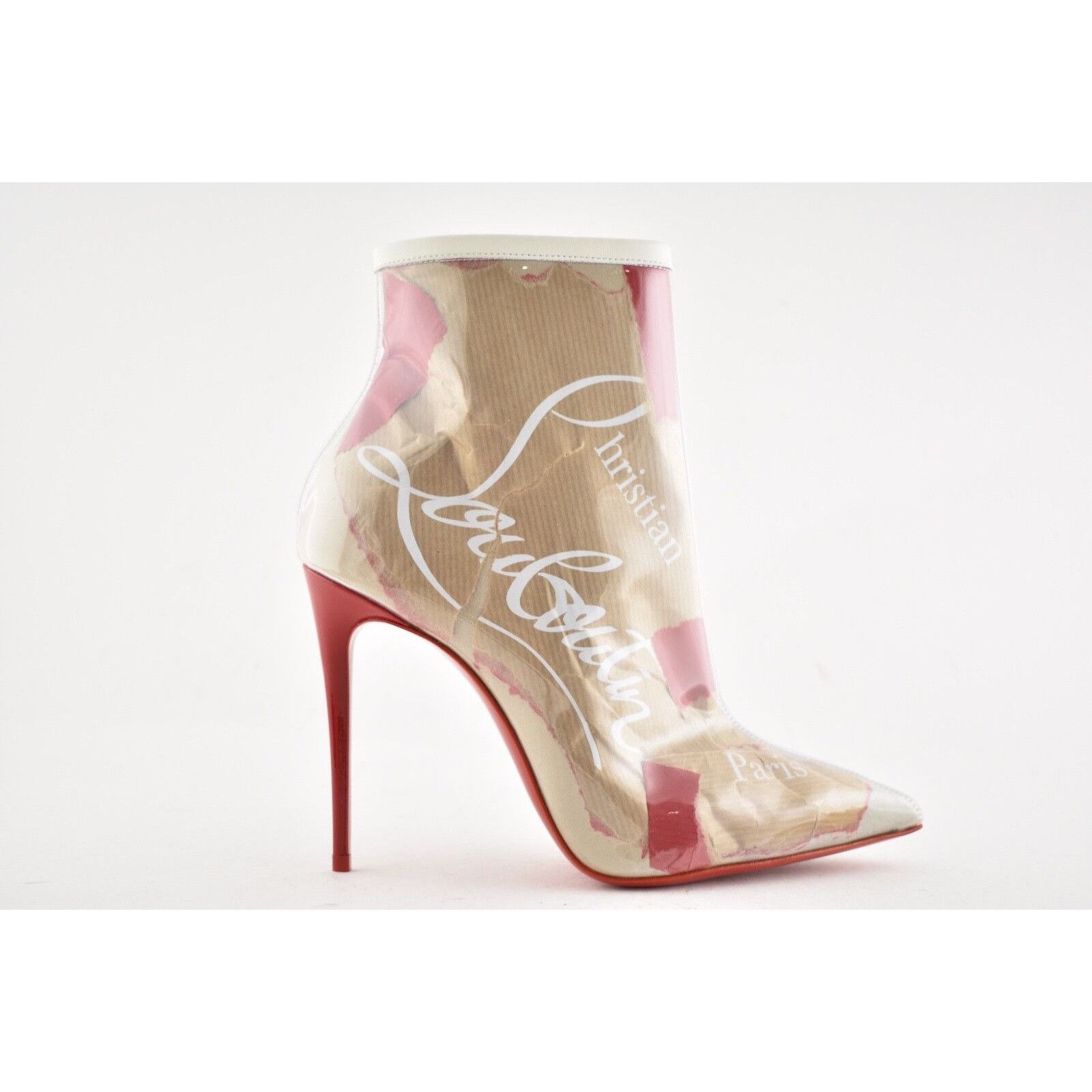 Christian Louboutin Christian Louboutin So Kate Booty 100 Loubi Kraft PVC Heel Size US 6 / IT 36 - 2 Thumbnail