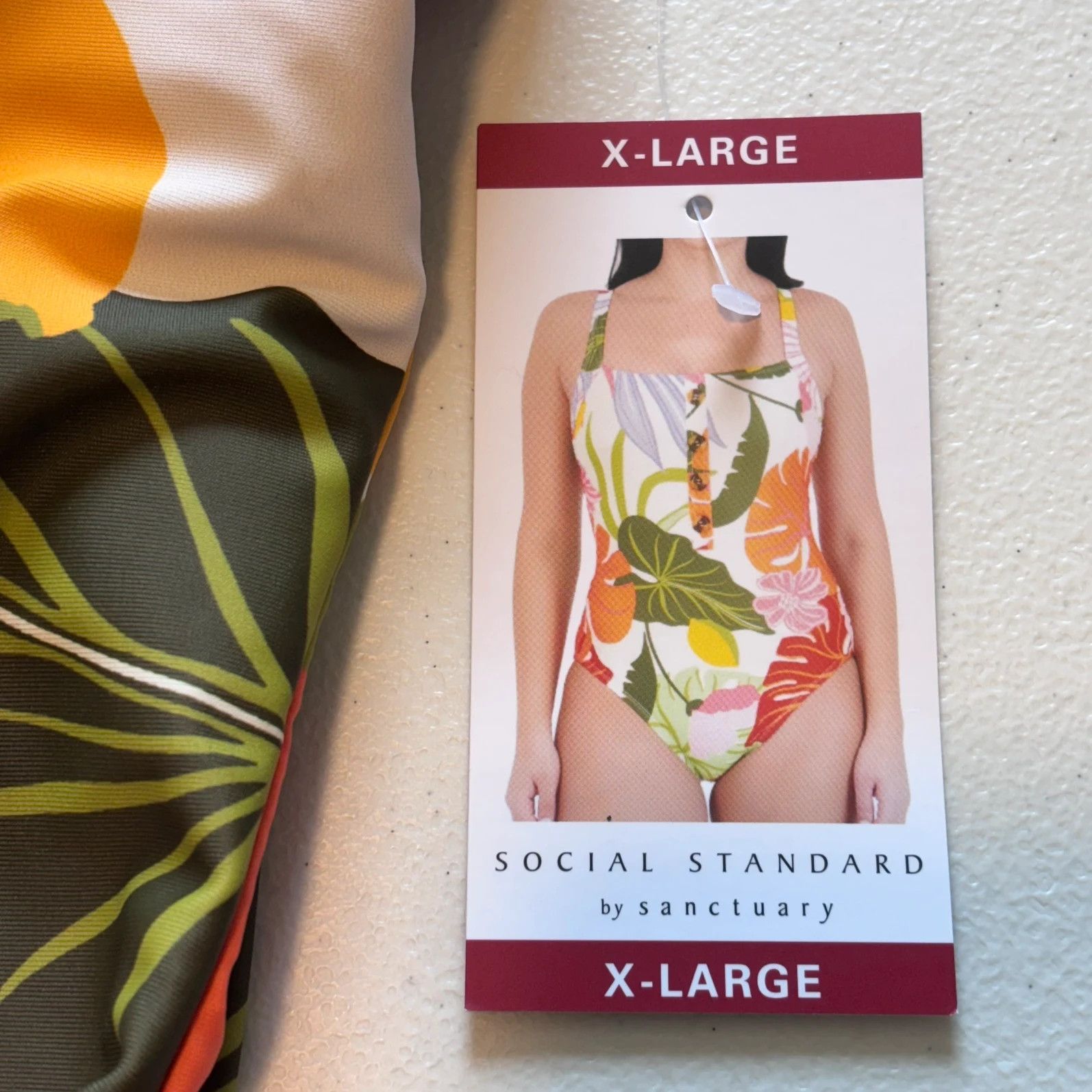 Sanctuary Social Standard by Sanctuary Tropical One Piece Swimsuit Xl Size XL / US 12-14 / IT 48-50 - 3 Thumbnail