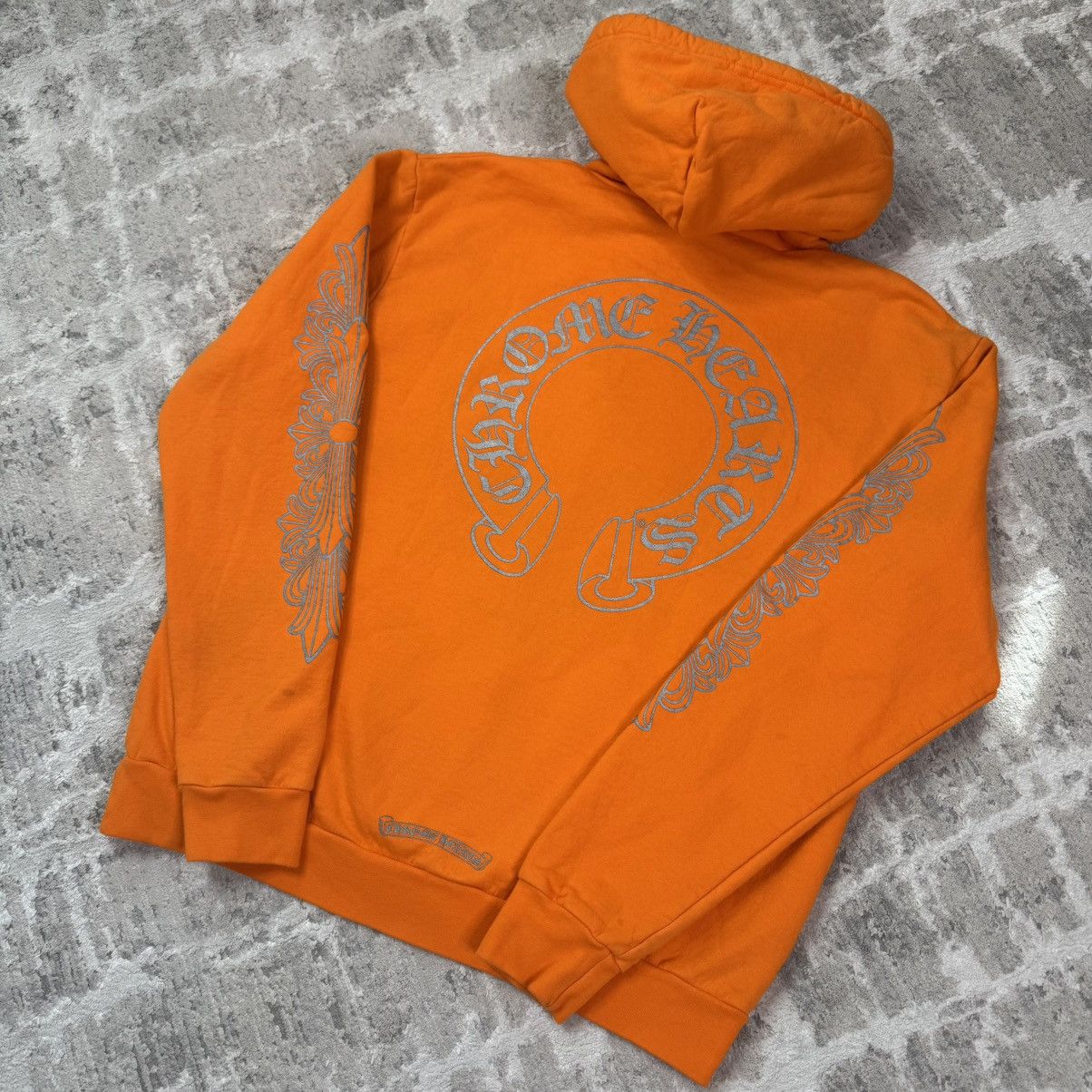 Chrome Hearts Miami Floral horseshoe pullover hoodie Size US M / EU 48-50 / 2 - 2 Thumbnail