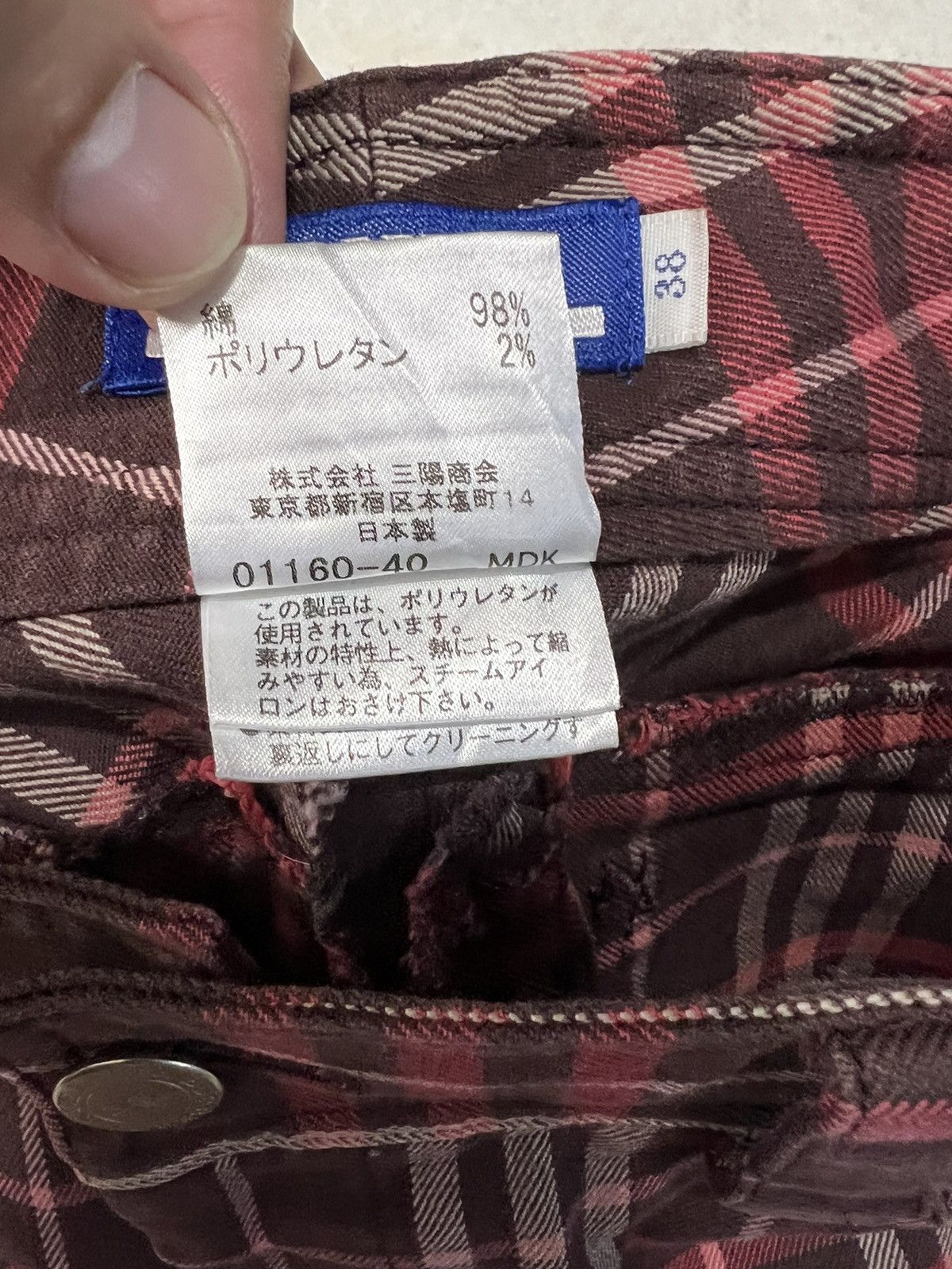 Burberry × Burberry Prorsum × Designer BURBERRY LONDON BLUE LABEL PANTS Size 28" / US 6 / IT 42 - 12 Thumbnail