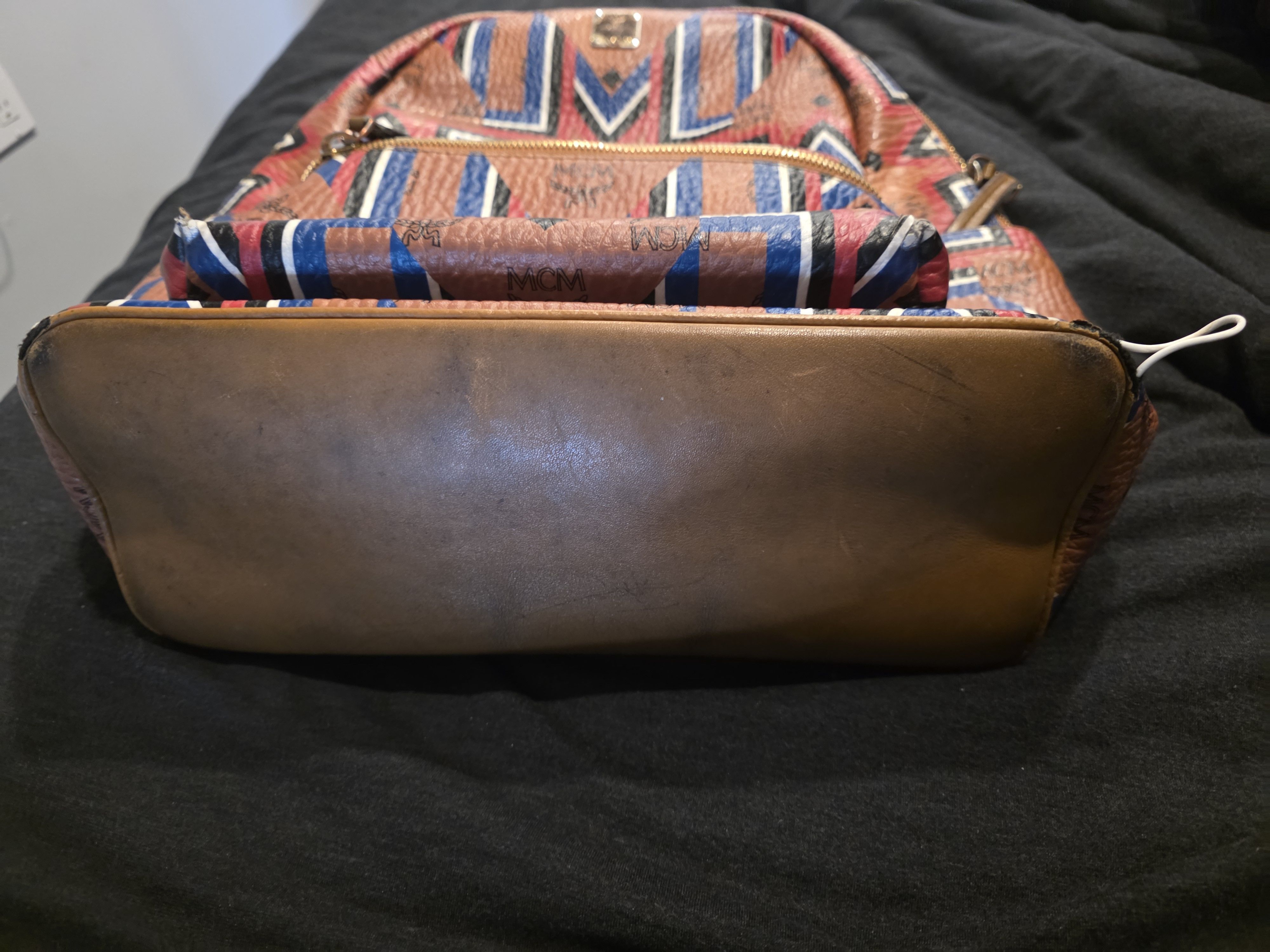 MCM MCM Gunta Visetos Weekender Backpack With Wear Size ONE SIZE - 2 Thumbnail