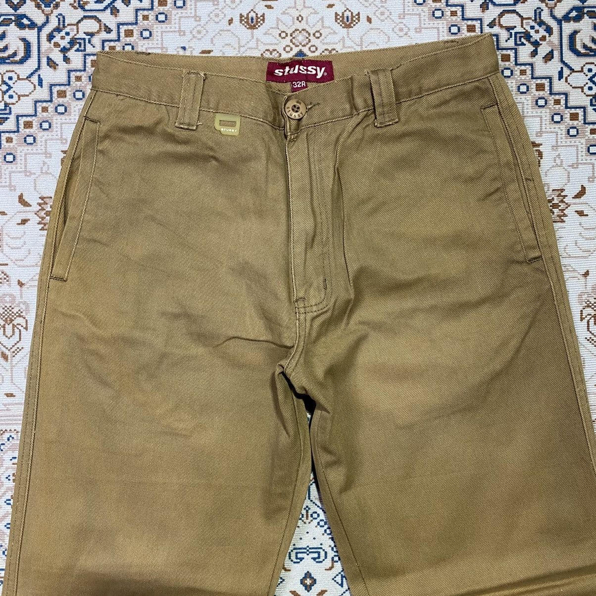Stussy × Vintage VTG STUSSY CELLPOCKET CANVAS PANTS Size US 31 - 4 Thumbnail