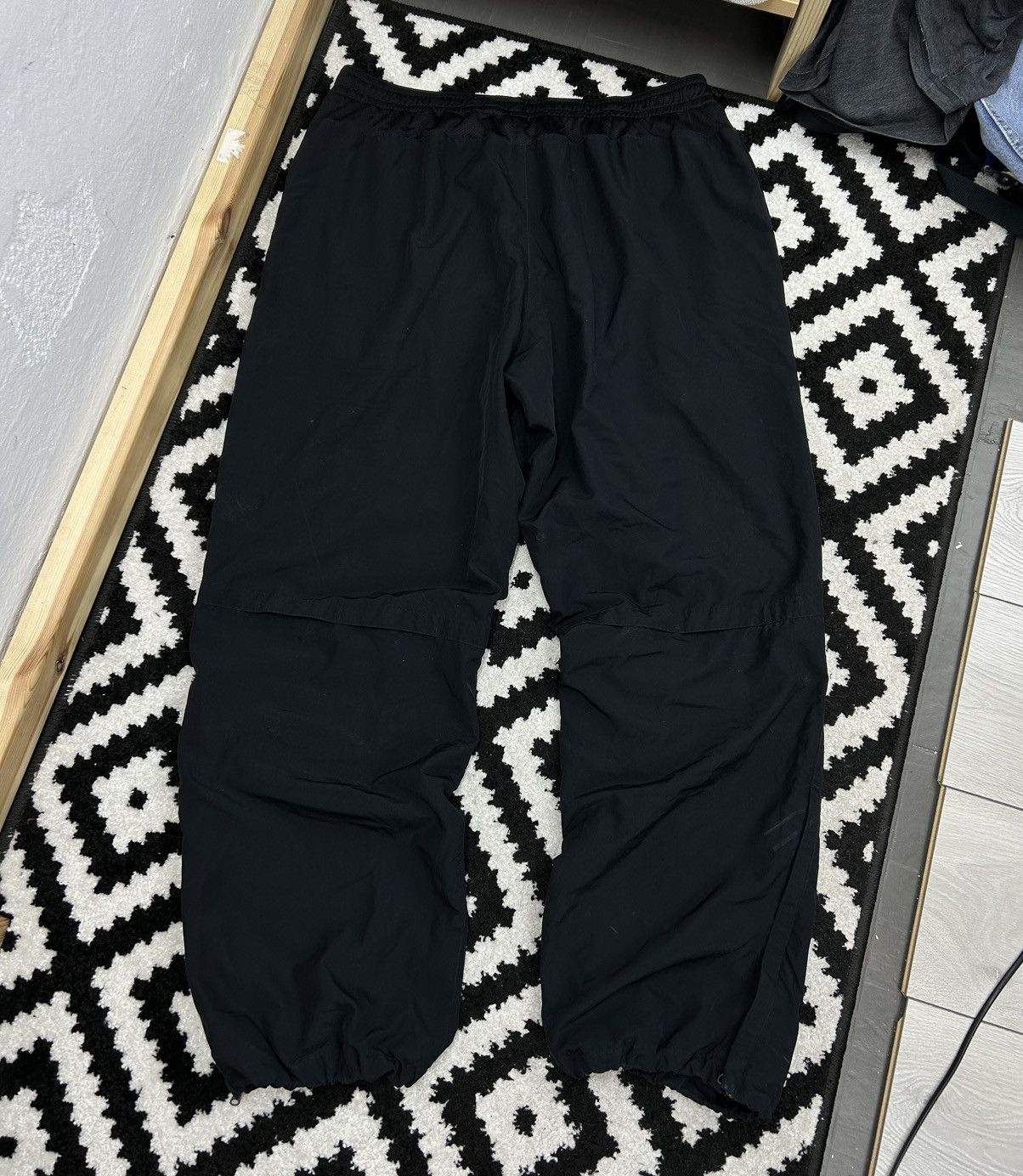 Nike × Vintage Nike Vintage Drill Black Pant size XL Size US 36 / EU 52 - 6 Thumbnail