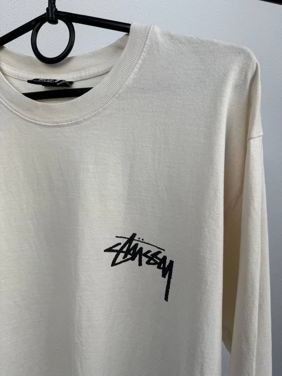 Stussy × Vintage Rare Stussy Bulldog N.Y Long Sleeve Tee Size US M / EU 48-50 / 2 - 9 Thumbnail