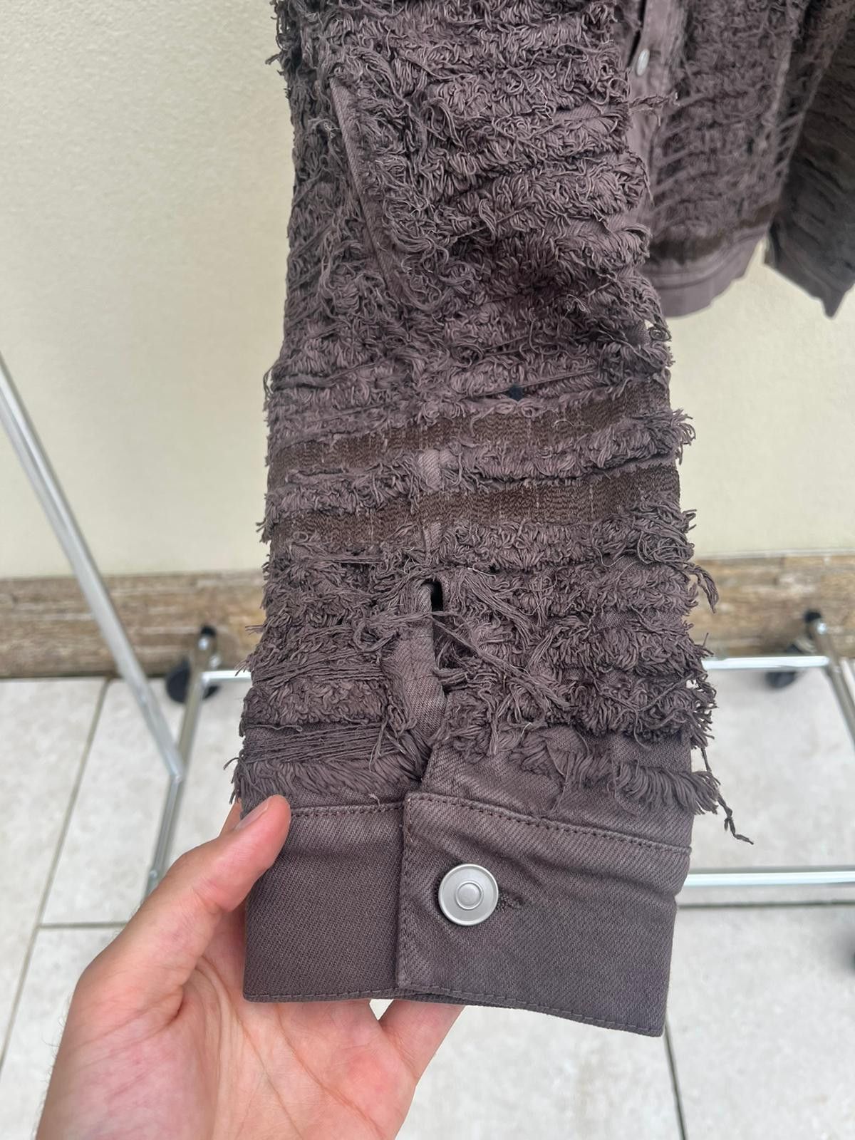 Alyx Distressed Denim Jacket in Brown Size US M / EU 48-50 / 2 - 4 Thumbnail