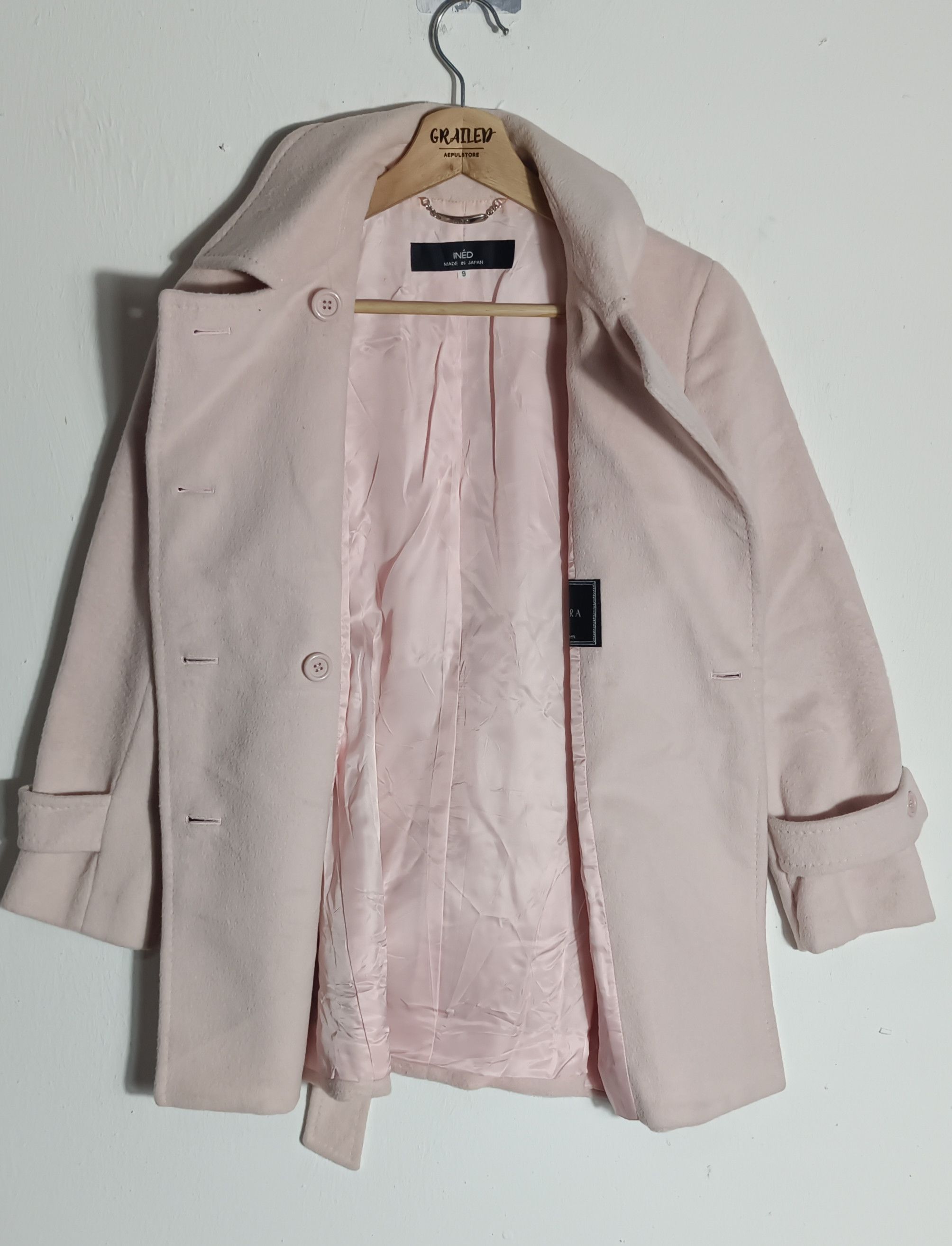 Japanese Brand × Y's × Yohji Yamamoto Vintage🔥 Ined by Yohjiyamamoto Jaeger Coats Size XS / US 0-2 / IT 36-38 - 1 Thumbnail