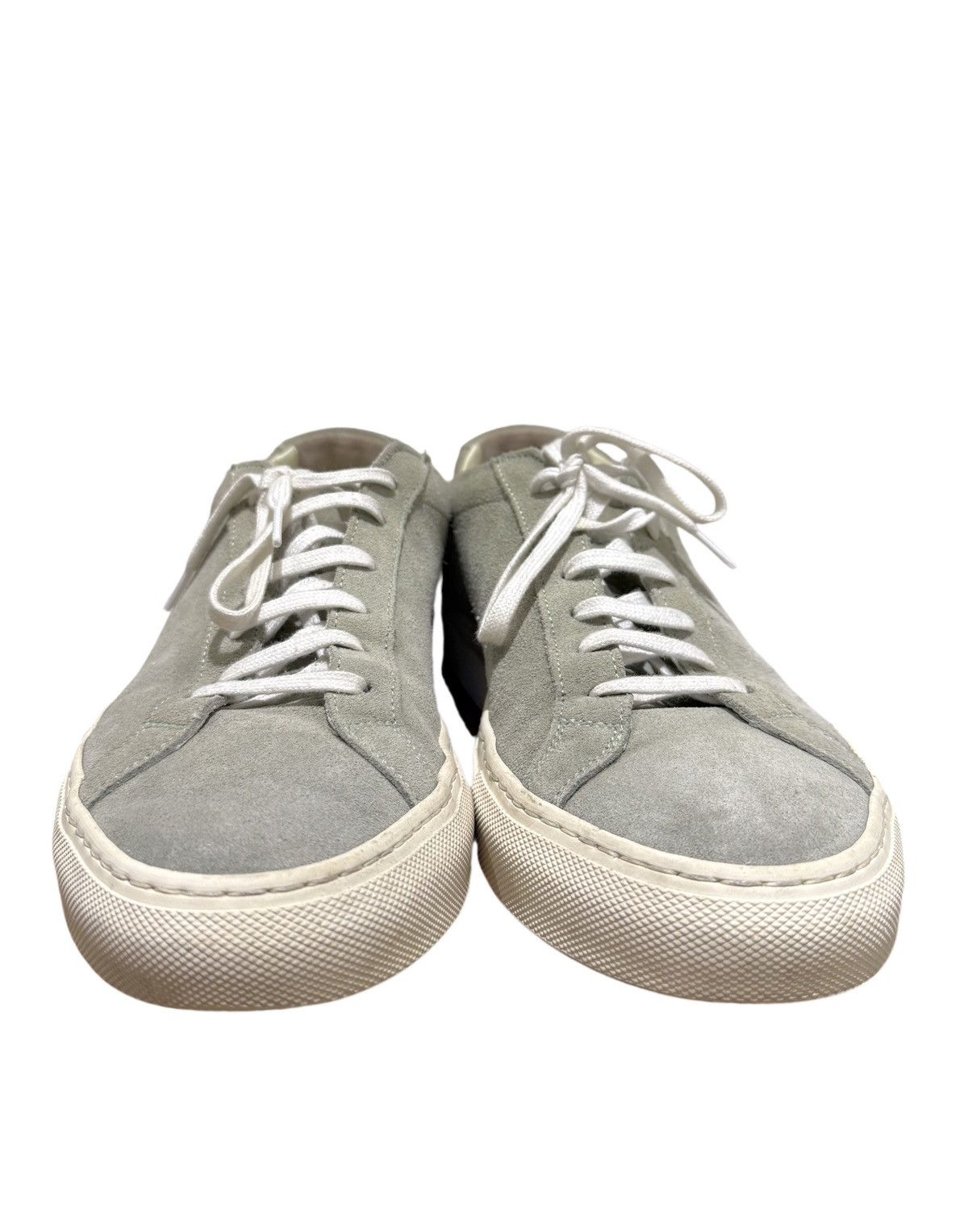 Common Projects Common Projects Green Contrast Achilles Sneakers Size US 9 / EU 42 - 3 Thumbnail