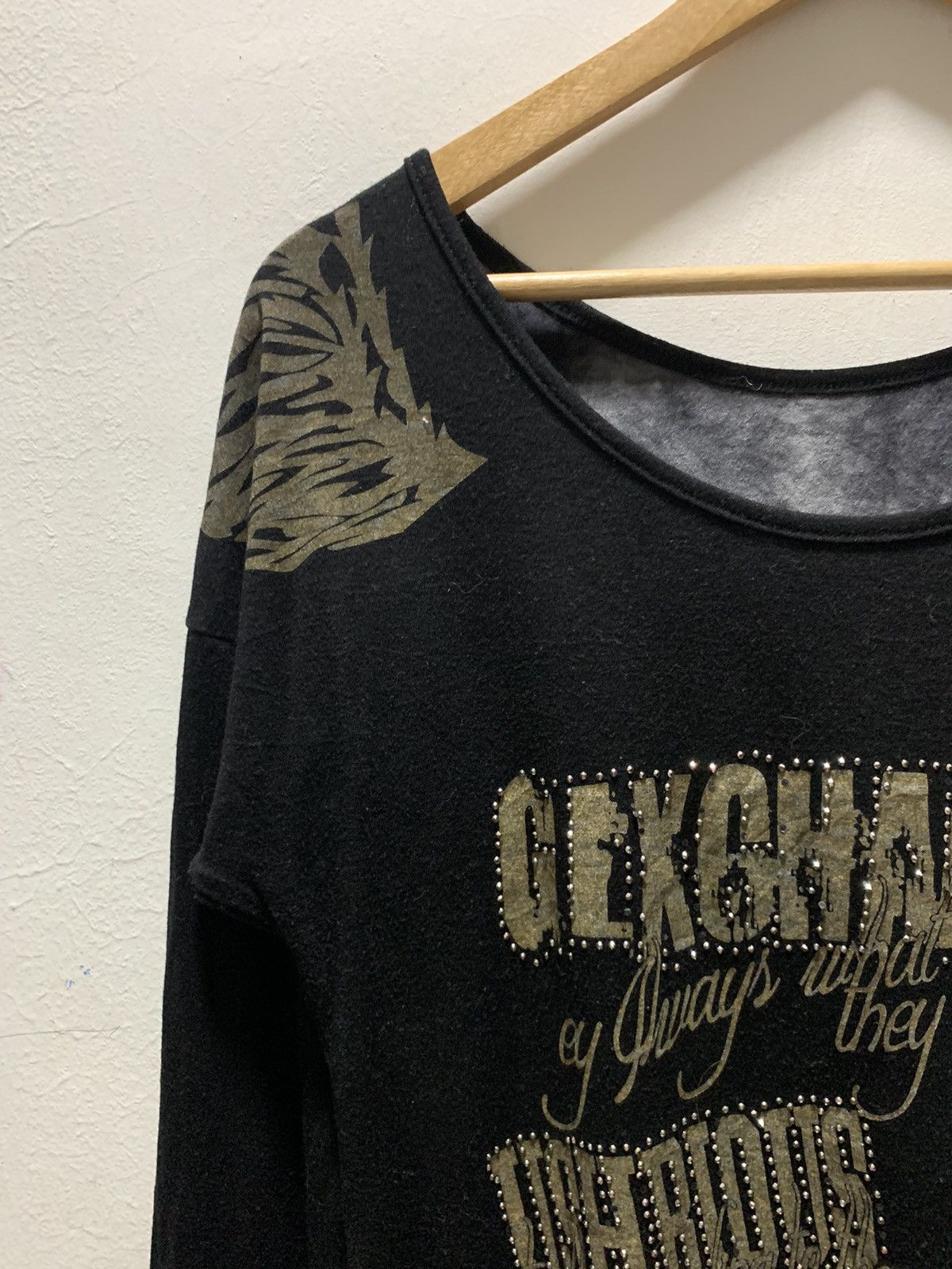 If Six Was Nine Gexchange punk gothic style long sleeve Size L / US 10 / IT 46 - 3 Thumbnail