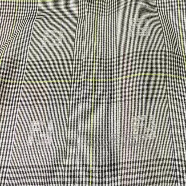 Fendi Fendi FF Logo Plaid Short Sleeve Shirt. Size US M / EU 48-50 / 2 - 5 Thumbnail