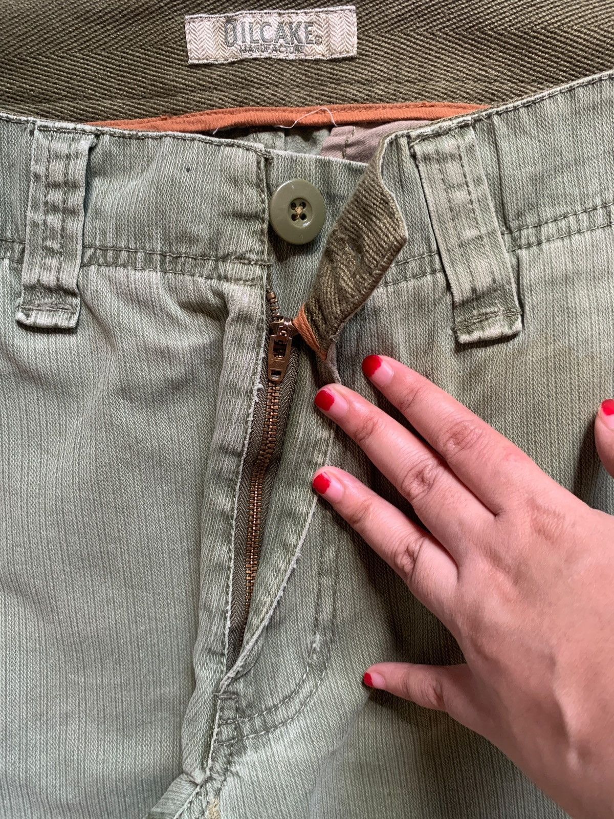 Japanese Brand Vintage Japanese Brand Baggy Style Cargo Denim Pants Size US 33 - 3 Thumbnail