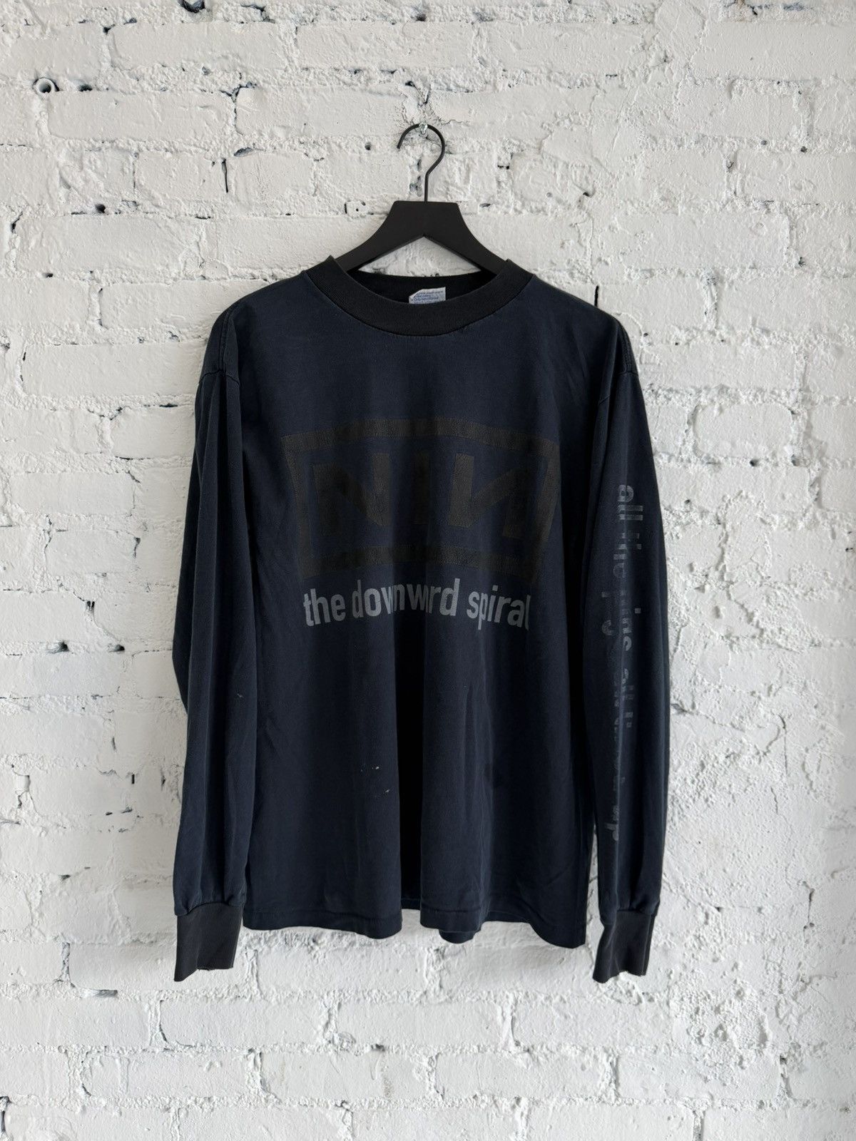 All Sport × Band Tees × Vintage Nine Inch Nails Downward Spiral