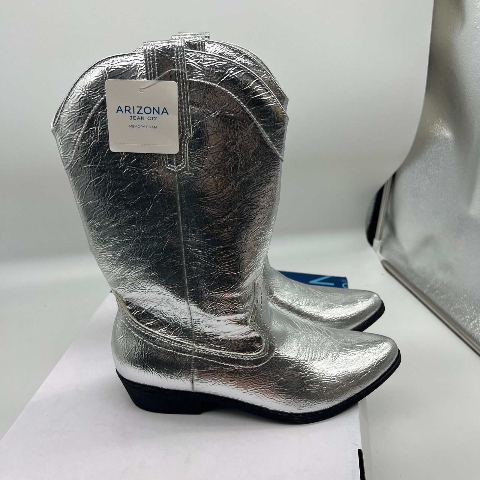 Other Arizona Jean Co Womens Western Heel Bootie Size US 8.5 / IT 38.5 - 1 Thumbnail