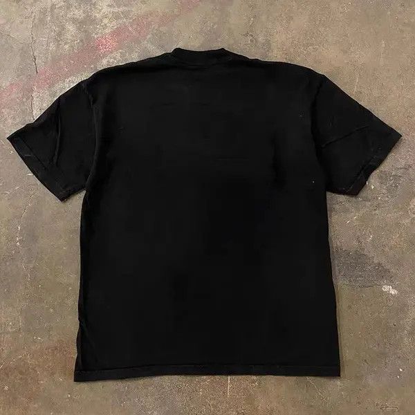 Japanese Brand Horiko x Hori Black Loose Printed Short Sleeve T-Shirt Size US L / EU 52-54 / 3 - 8 Thumbnail