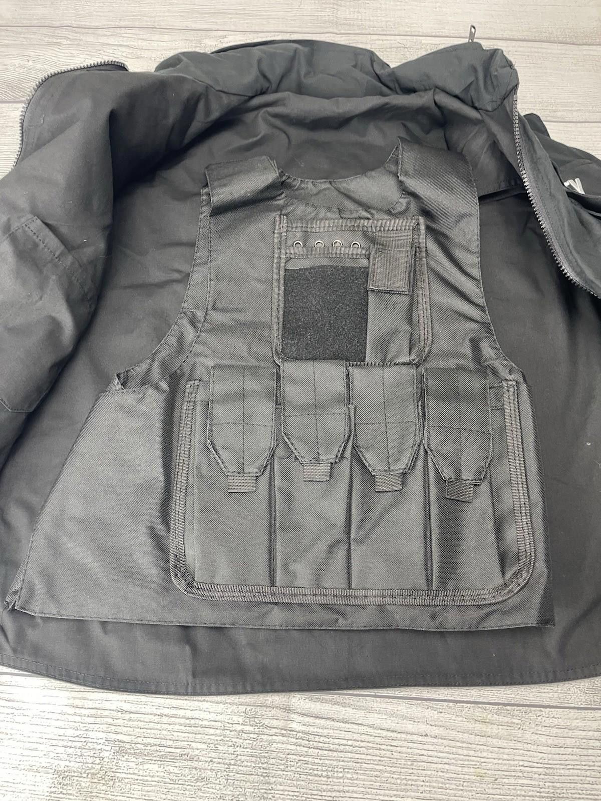 Backbone Backbone SECURITY Vest Uniform -Black -Size L Size US L / EU 52-54 / 3 - 3 Thumbnail