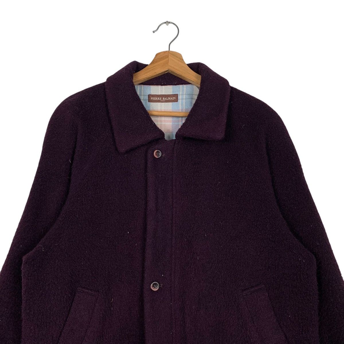Pierre Balmain Pierre Balmain Paris Wool Bomber Jacket Size US M / EU 48-50 / 2 - 2 Thumbnail
