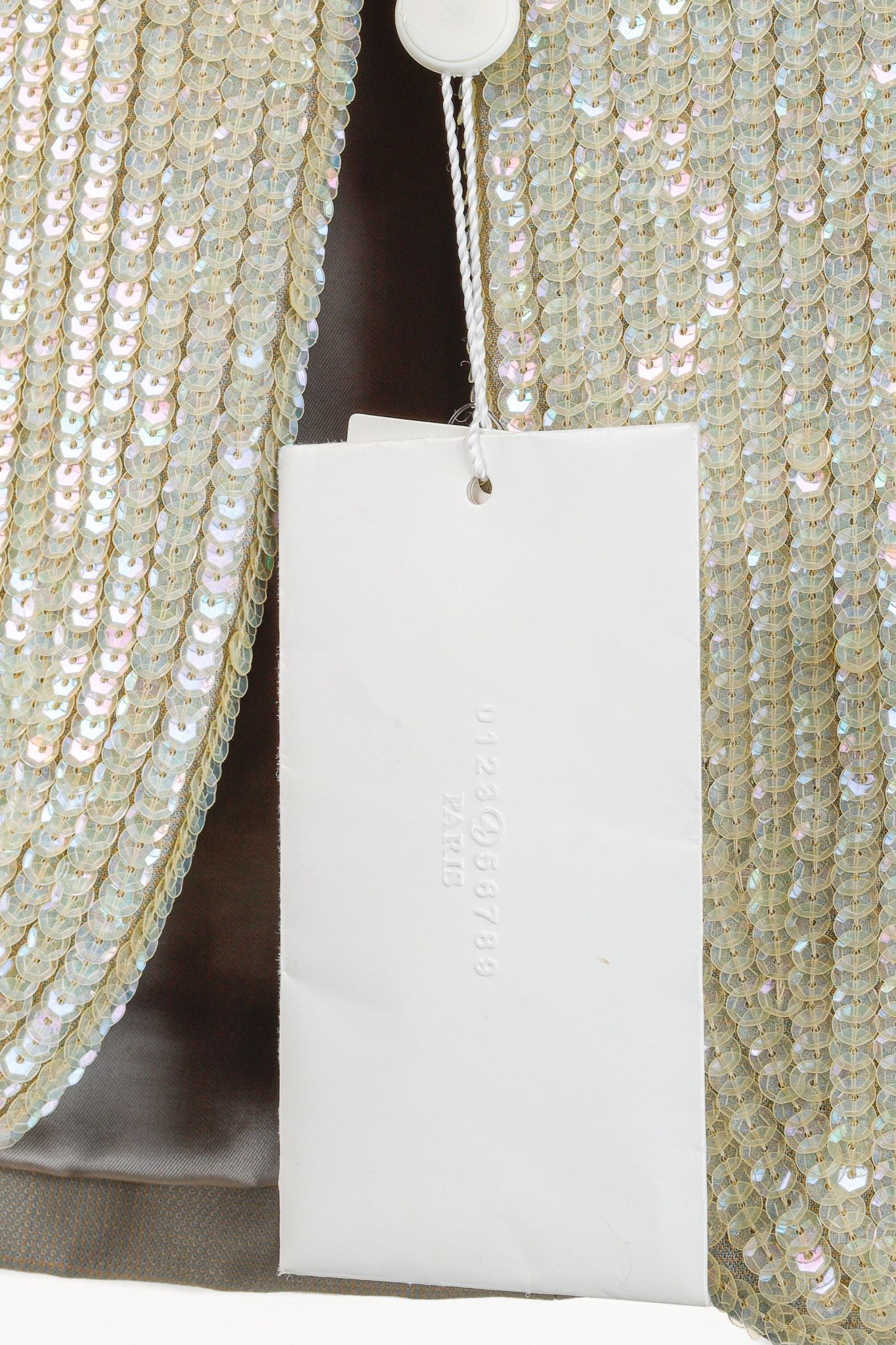 Maison Margiela Maison Margiela Resort 2013 Sequin Shawl-Collar Blazer Size M / US 6-8 / IT 42-44 - 5 Thumbnail