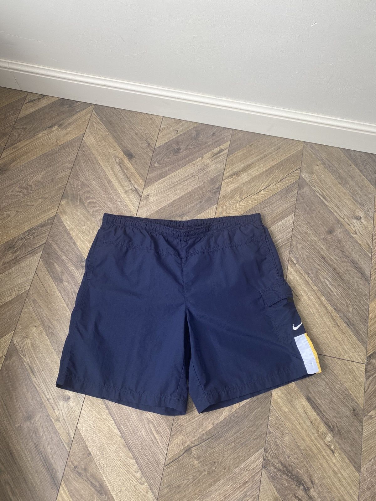 Nike × Vintage Vintage Nike Rare cargo shorts Size US 35 - 2 Thumbnail