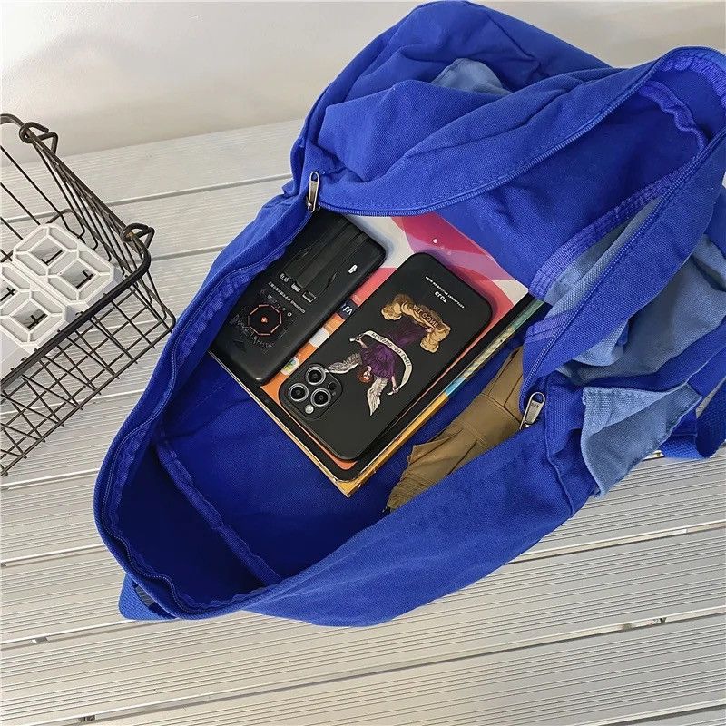 Japanese Brand Blue Backpack Size ONE SIZE - 5 Thumbnail
