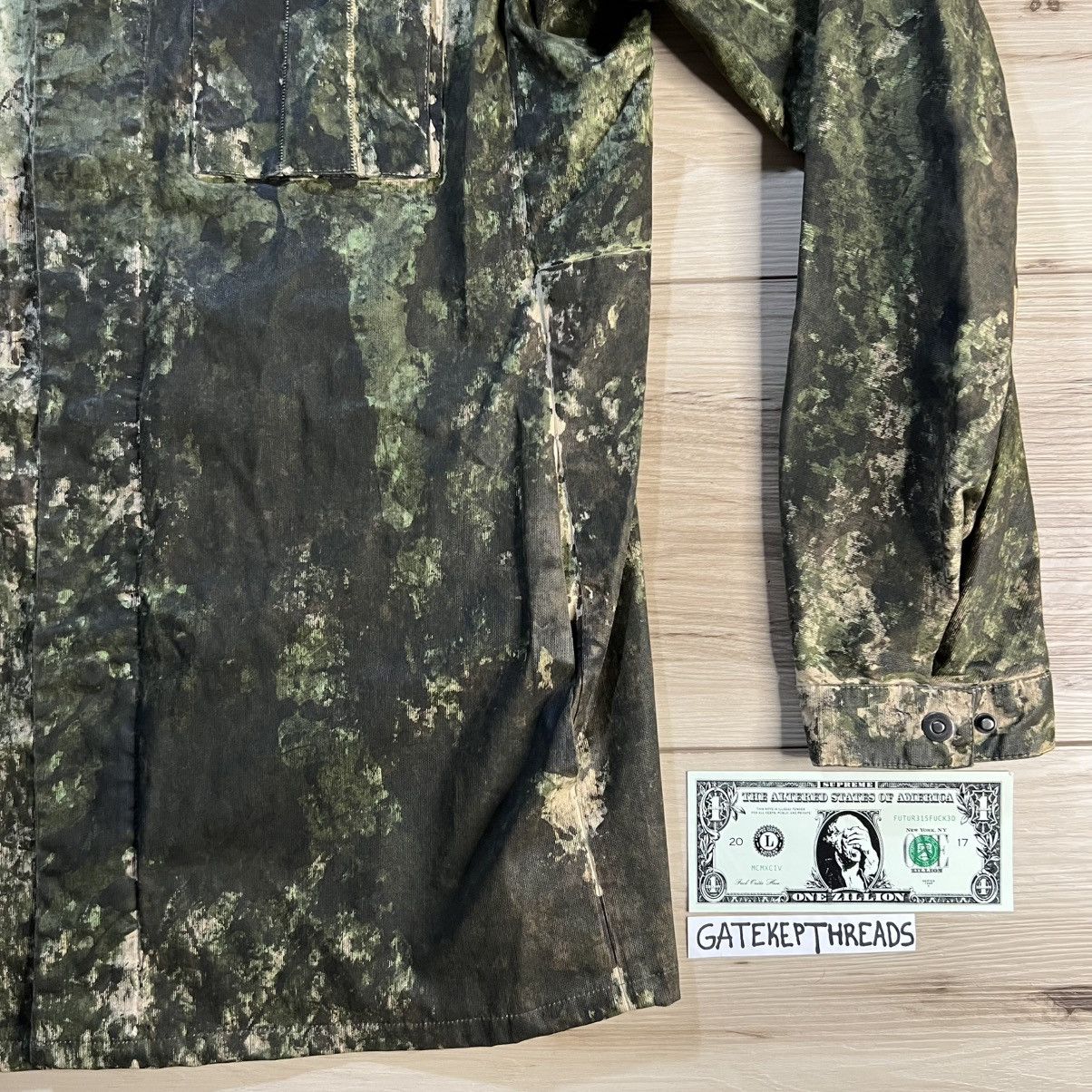 11 By Boris Bidjan Saberi 11 by Boris Bidjan Saberi Green Woodland Camo Jacket Size US L / EU 52-54 / 3 - 5 Thumbnail