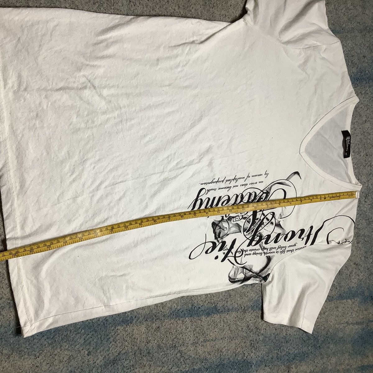 If Six Was Nine × Japanese Brand × Le Grande Bleu (L.G.B.) Japanese Brand Real Standard Y2K Poem Size US M / EU 48-50 / 2 - 11 Thumbnail