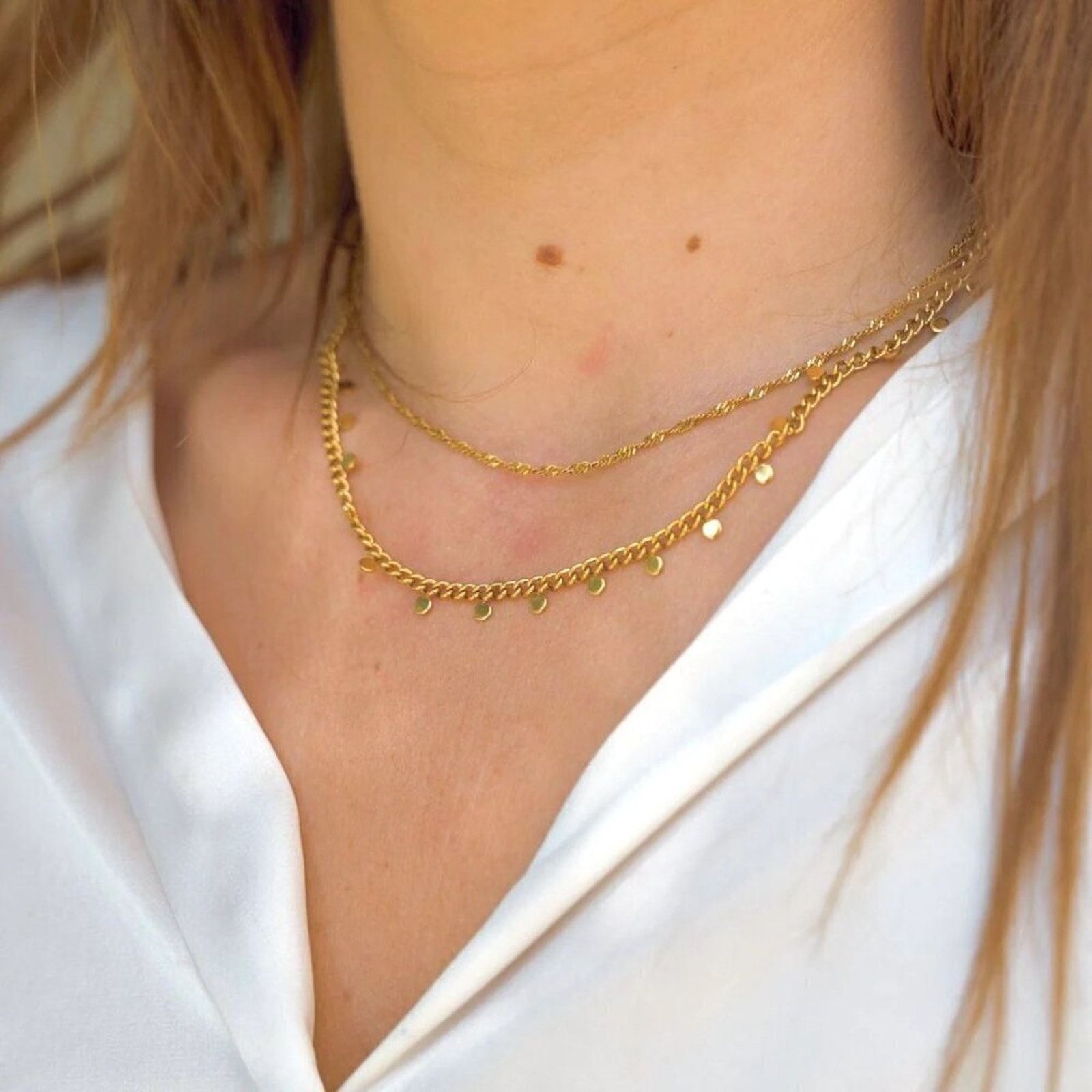 Other • A014 • NWT Nikki Smith Mini Golden Disk Choker Size ONE SIZE - 2 Thumbnail