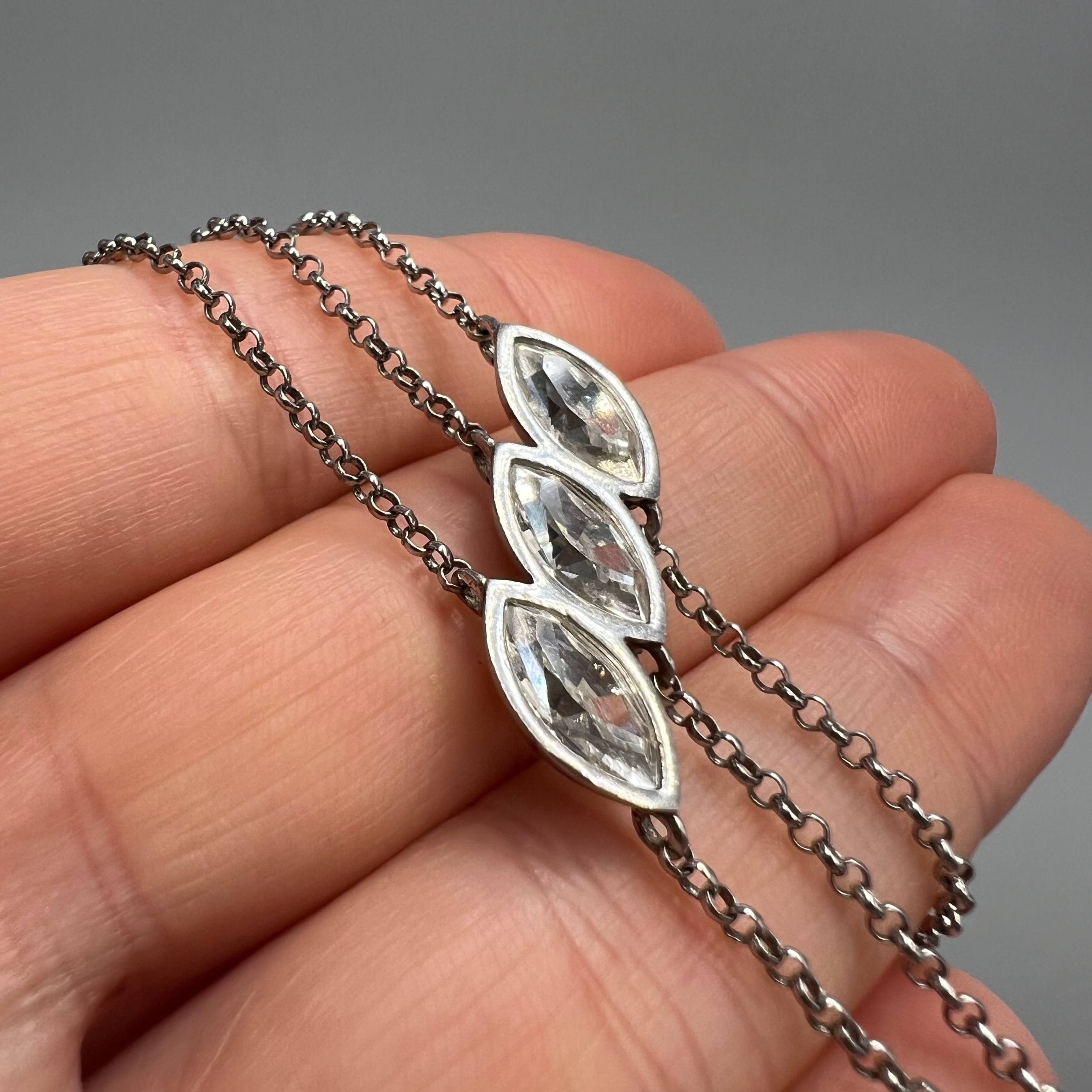 Sterling Silver Vintage Bracelet Sterling Silver 925 Marked Jewelry 5.53g Size ONE SIZE - 5 Thumbnail