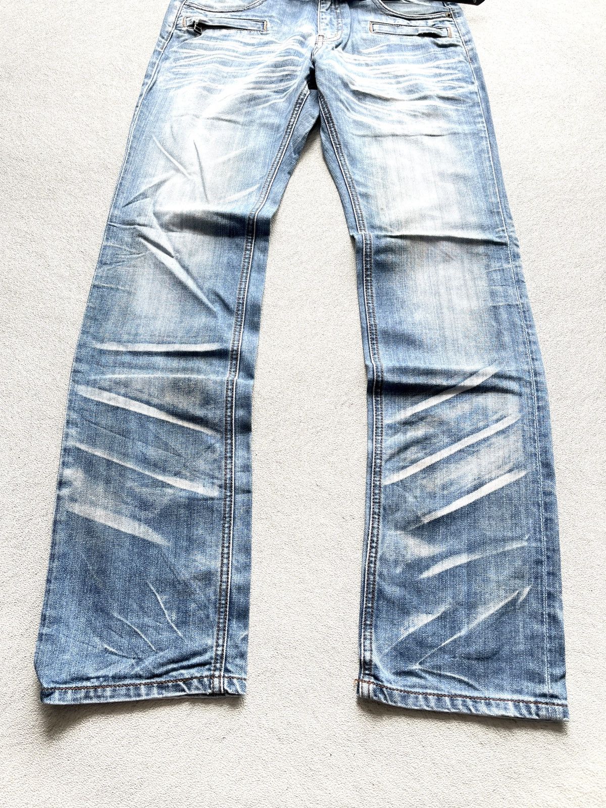 semanticdesign 2000s Semantic Design Fading Jeans Vkei If six was nine Lgb Size US 30 / EU 46 - 2 Thumbnail