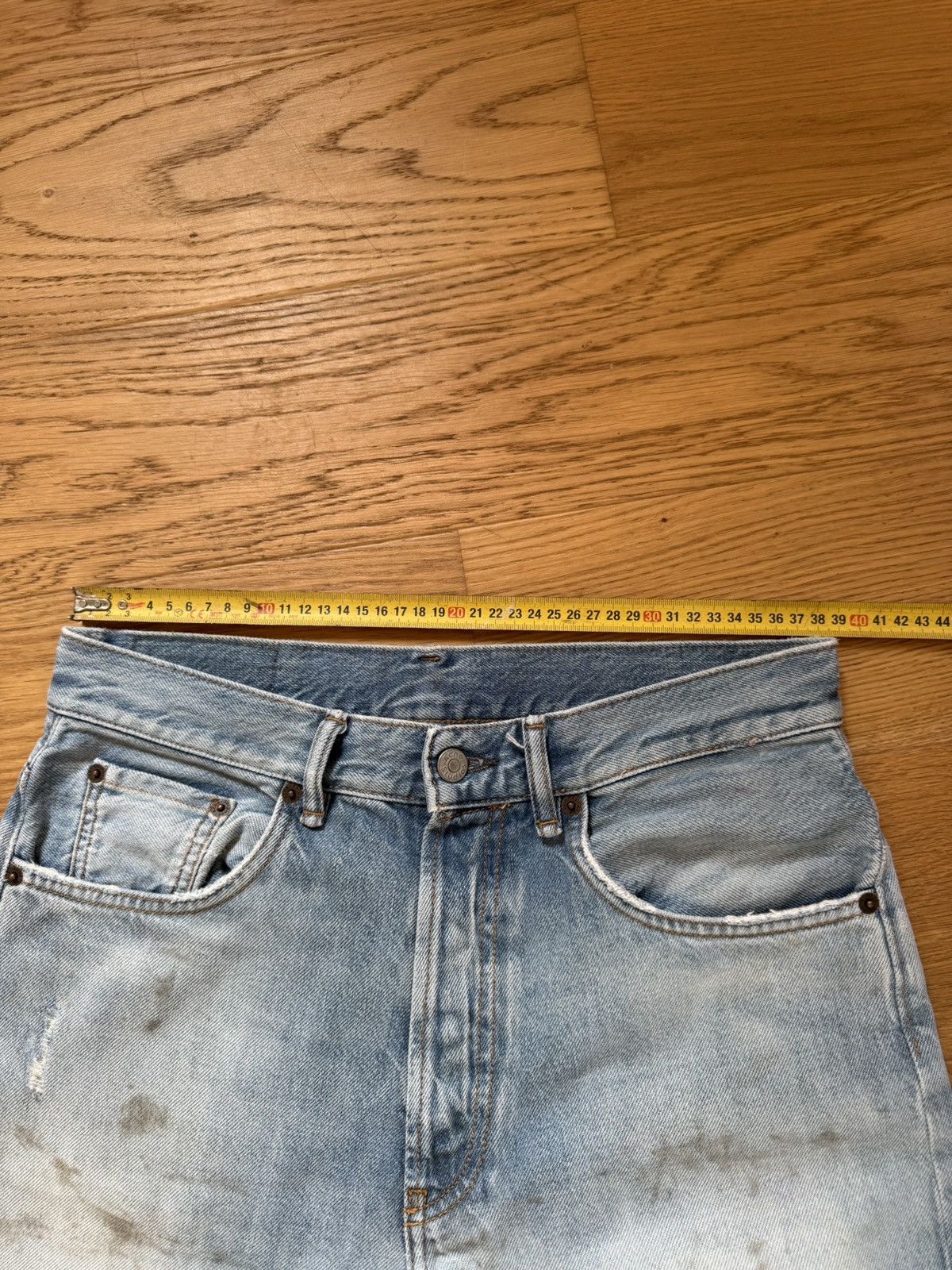 Acne Studios Jean Acne Studios 2021M (Penicillin) Size US 29 - 12 Thumbnail