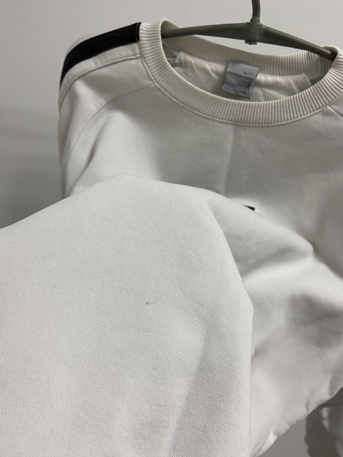 Nike × Vintage Nike Sweatshirt Vintage Big Logo Spell Out Stripes Size US L / EU 52-54 / 3 - 6 Thumbnail