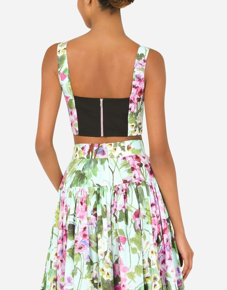 Dolce & Gabbana o1y0925 Crop Top in Multicolor Size XS / US 0-2 / IT 36-38 - 4 Thumbnail