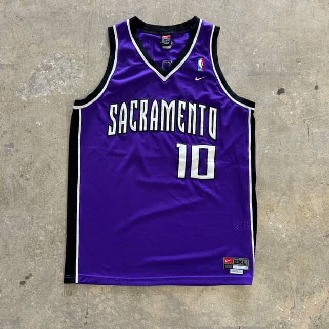 Vintage Vintage Sacramento Kings Mike Bibby Jersey Size US XXL / EU 58 / 5 - 1 Thumbnail