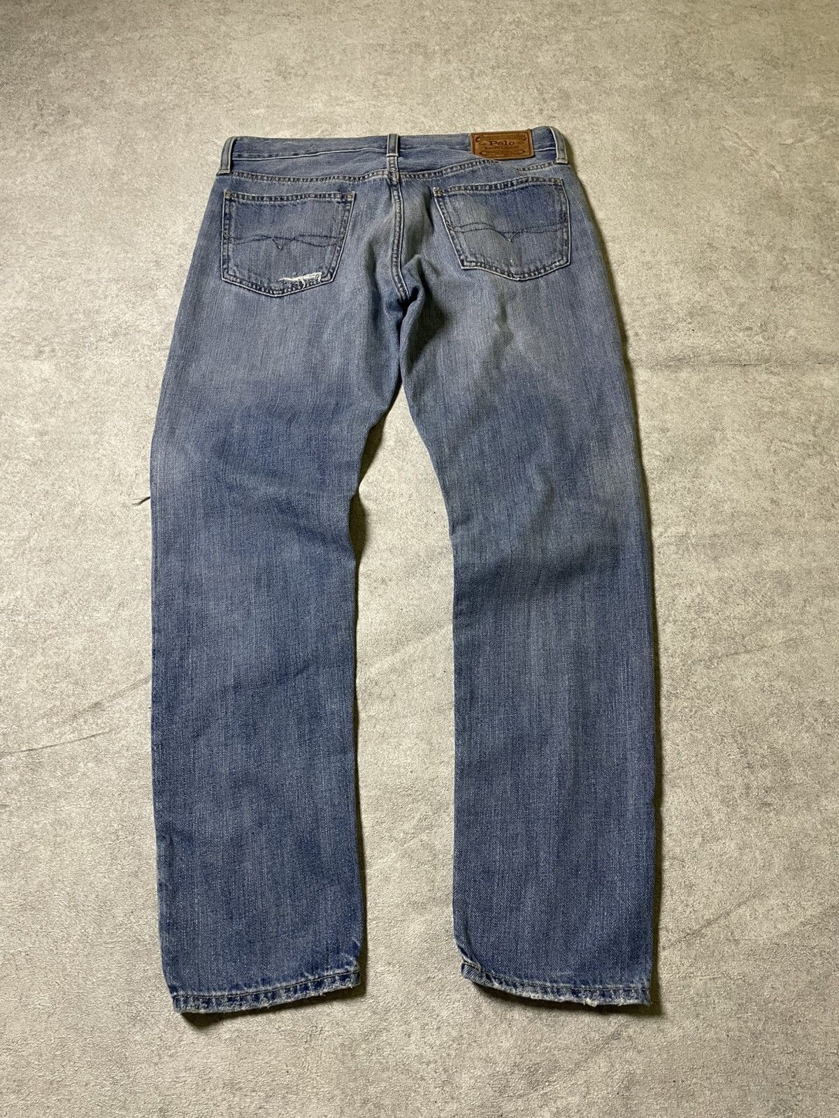 RRL Ralph Lauren RRL Polo Ralph Lauren Fall RaRe 2010 Distress Denim Size US 28 / EU 44 - 16 Thumbnail