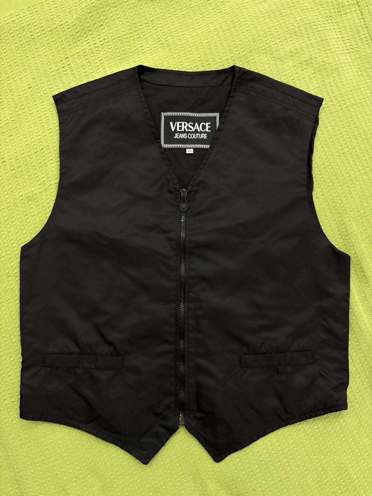 Versace × Versace Jeans Couture 90s Versace Classic V2 Vest 2pac Shakur Size US XL / EU 56 / 4 - 2 Thumbnail