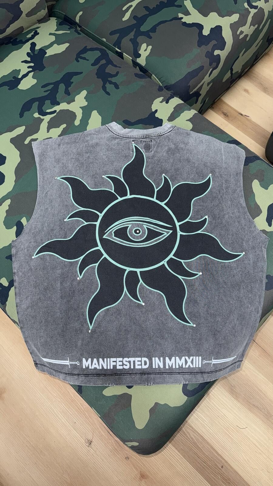 Godspeed Godspeed Grey Sunken Liberty Sleeveless Tee Size US L / EU 52-54 / 3 - 3 Thumbnail