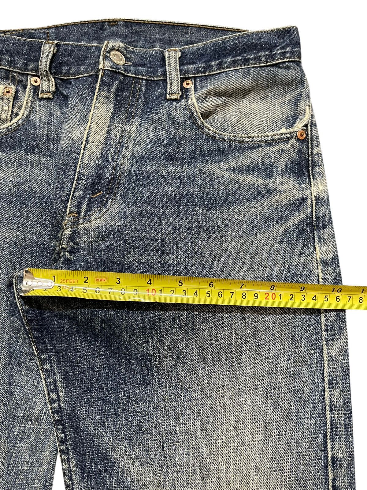 Levi's Vintage 90s Levis 532 Faded Wash Style Distressed Jeans Size US 30 / EU 46 - 16 Thumbnail
