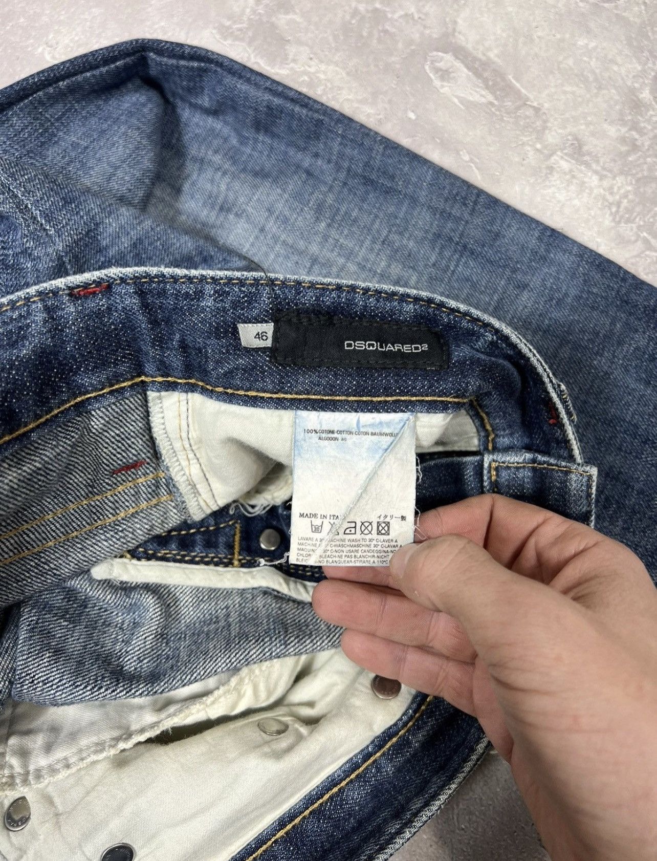 Vintage Dsquared2 Lord Distressed Y2k Jeans Pants