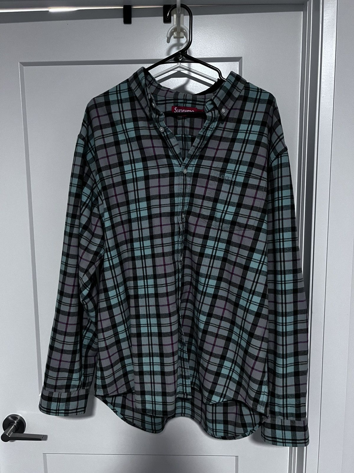 Supreme SUPREME BUTTON UP SHIRT Size US XL / EU 56 / 4 - 2 Thumbnail