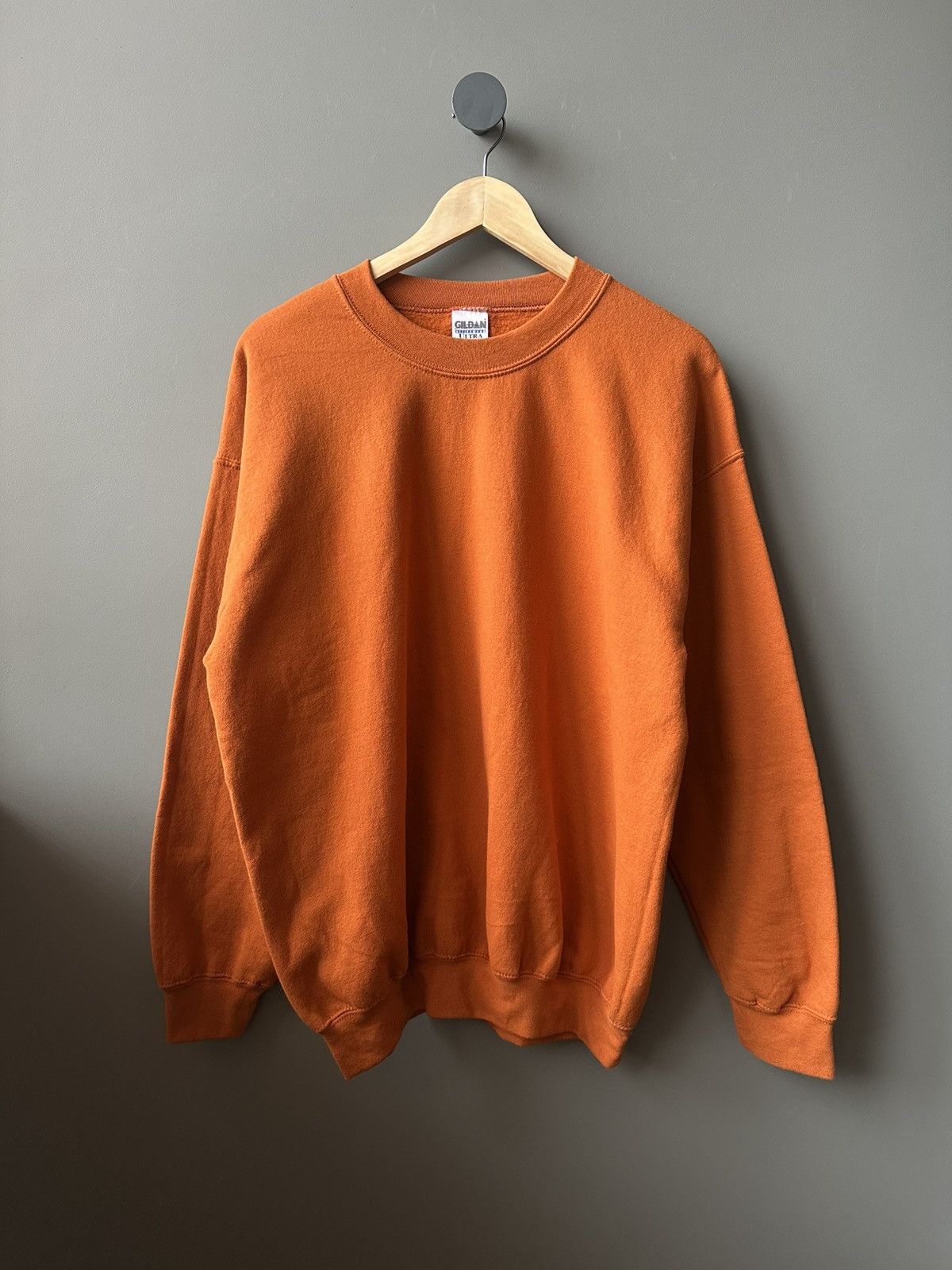 Gildan Gildan Orange Cotton Polyester Sweatshirt Size L Size US L / EU 52-54 / 3 - 1 Thumbnail