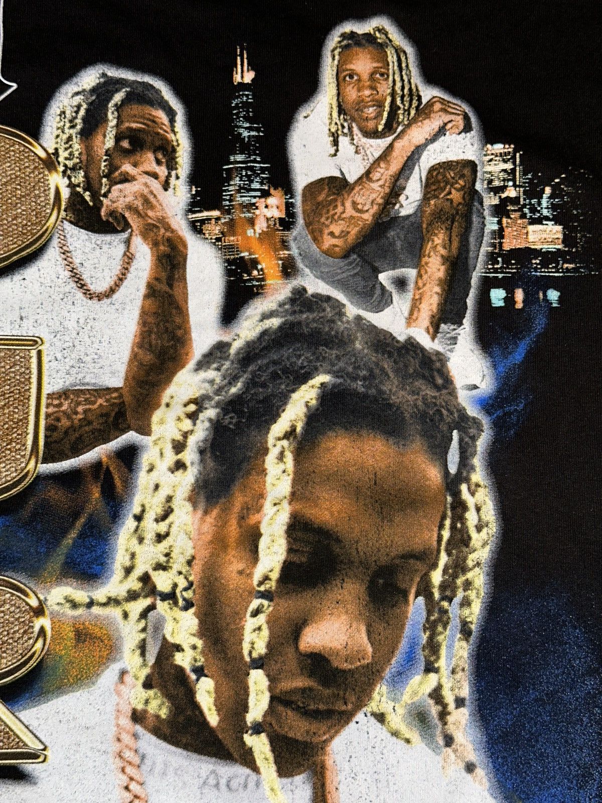 Rap Tees LIL Durk OTF Graphic Rap Tee XXL 2XL Size US XXL / EU 58 / 5 - 3 Thumbnail