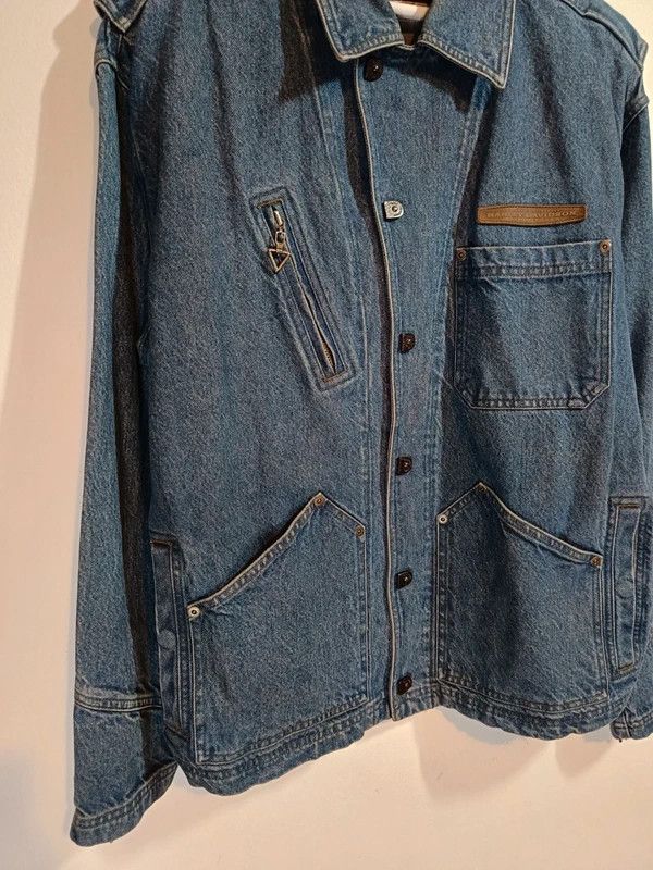 Harley Davidson y2k harley davidson denim jacket Size US M / EU 48-50 / 2 - 4 Thumbnail