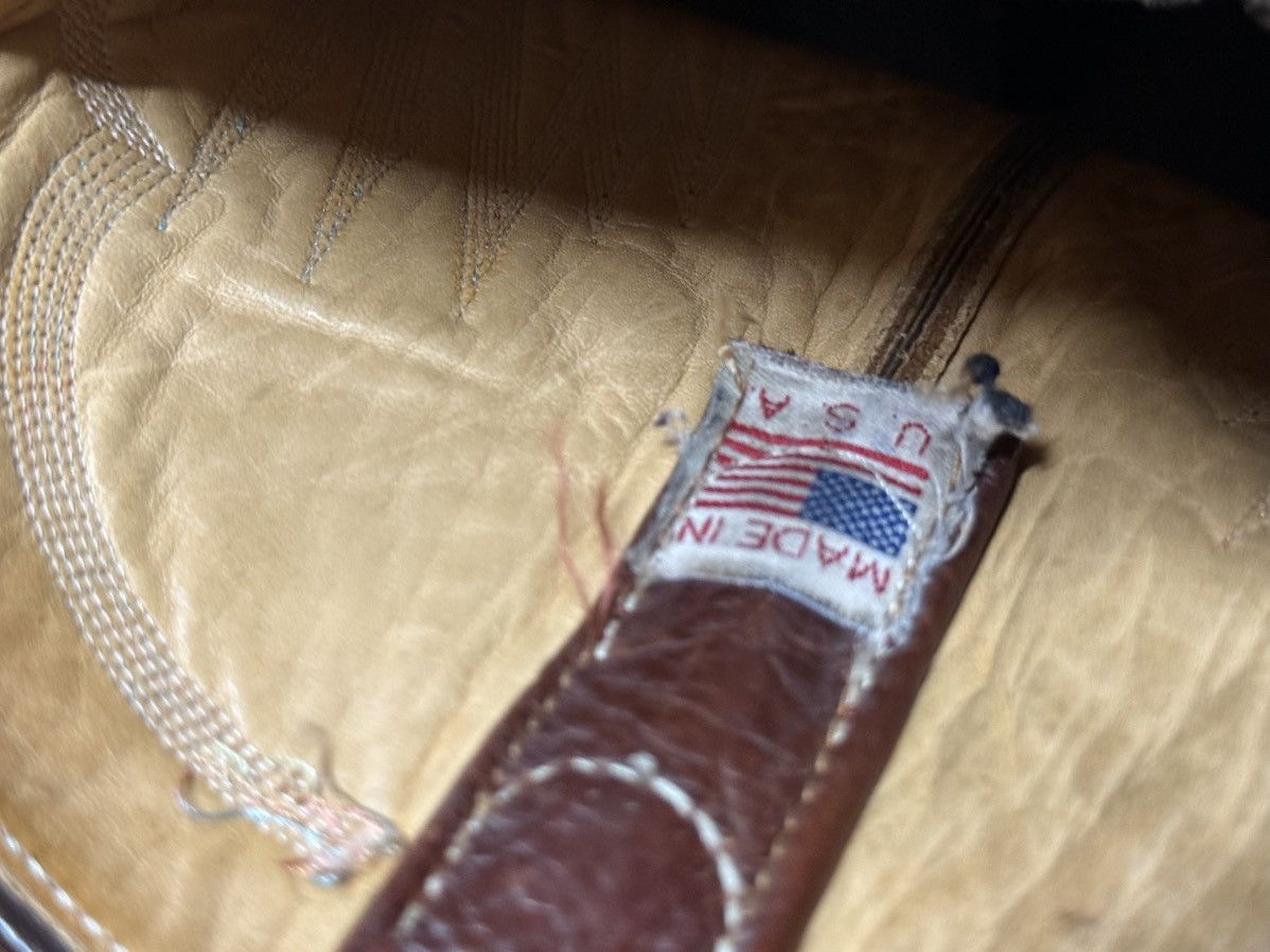 Vintage Vintage Anderson Bean Hippie Embroidered Eye Cowboy Boots Size US 10 / EU 43 - 8 Thumbnail