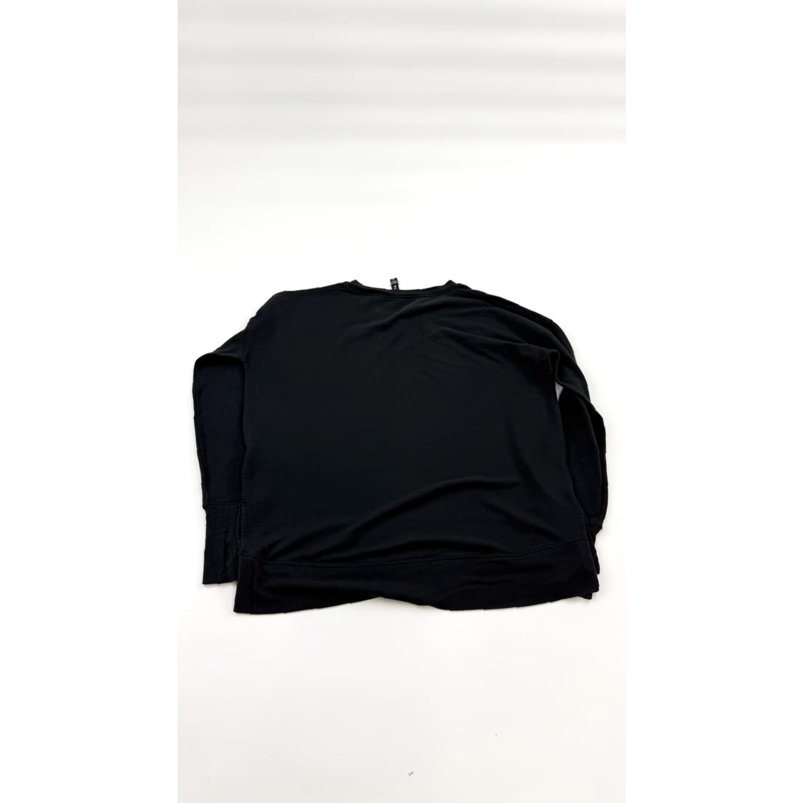 Athleta Athleta Sweater Womens Medium Black Pullover Long Sleeve Lightweight Modal Blend Top Size M / US 6-8 / IT 42-44 - 6 Thumbnail