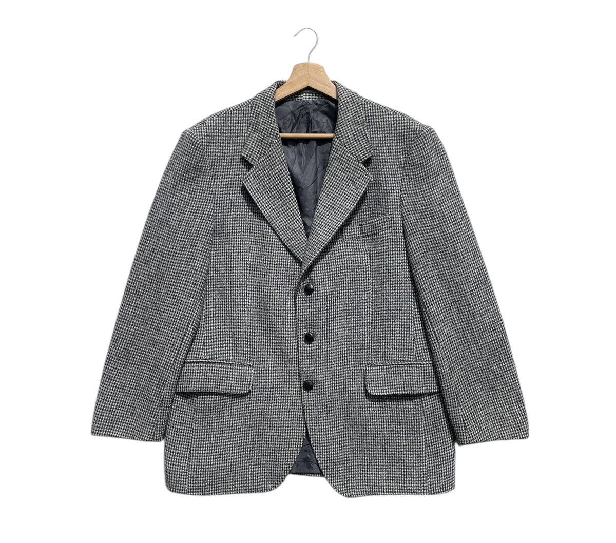 Harris Tweed 🔥Accept Binding Offer🔥 Harris Tweed Wool Blazer Jacket Size US L / EU 52-54 / 3 - 1 Thumbnail