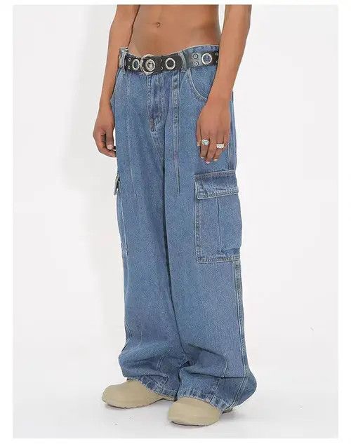 Jean Masumizu x Itou loose skate hiphop baggy cargo y2k jeans Size US 30 / EU 46 - 5 Thumbnail