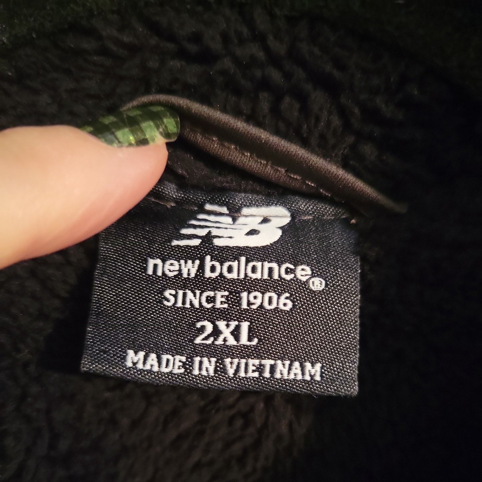 New Balance New Balance 2XL Quilted Puffer Winter Jacket Charcoal Black Size US XXL / EU 58 / 5 - 2 Thumbnail