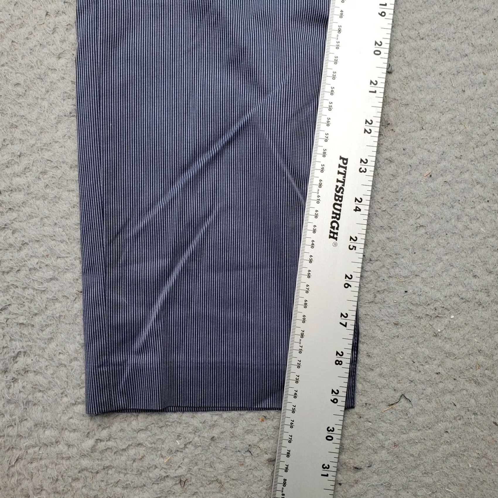 Bonobos Bonobos Dress Pants Mens 30 Multi Pinstripe Slim Friday Slash Pocket Stretchy Dress Pants Mens Size 30 Slim Pinstripe Multicolor Mens Pants Size US 30 / EU 46 - 4 Thumbnail